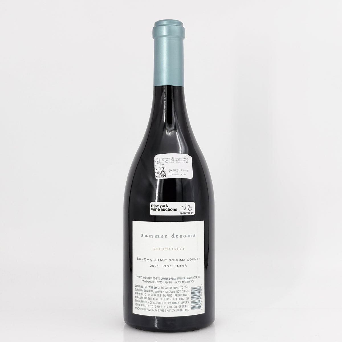 2021 Summer Dreams 'Golden Hour' Pinot Noir, Sonoma Coast, USA