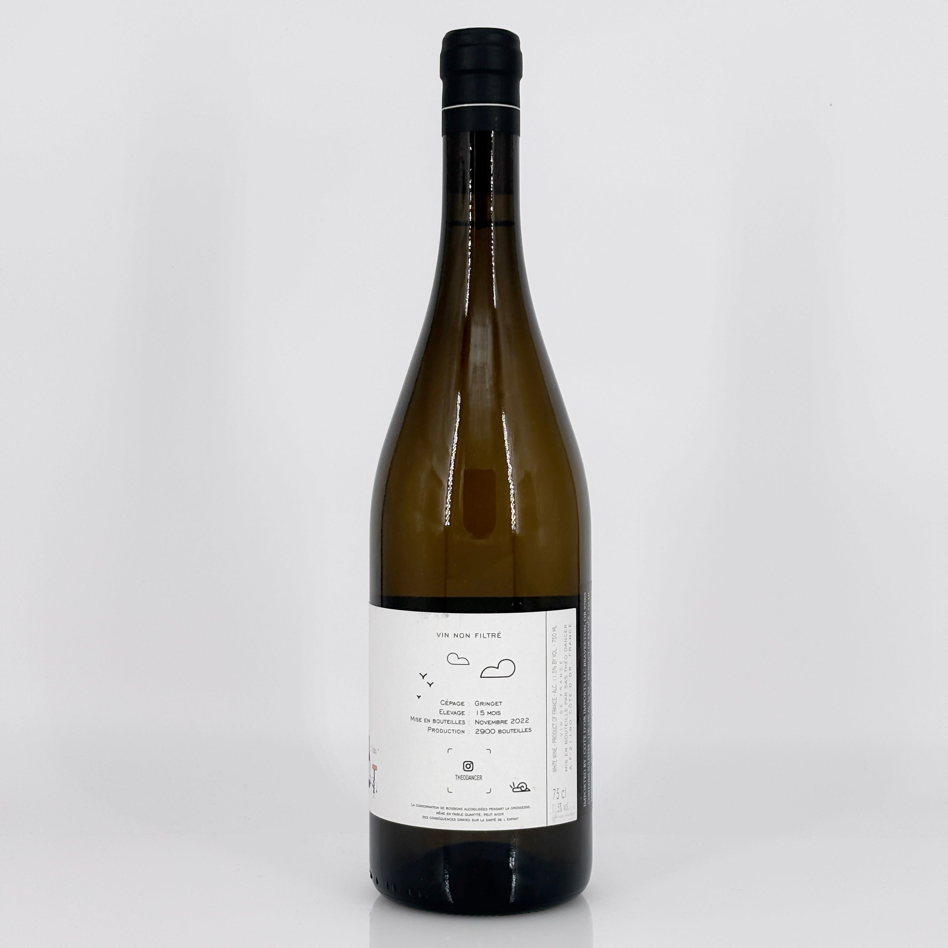 2021 Theo Dancer Alpestre Gringet, Vin de France