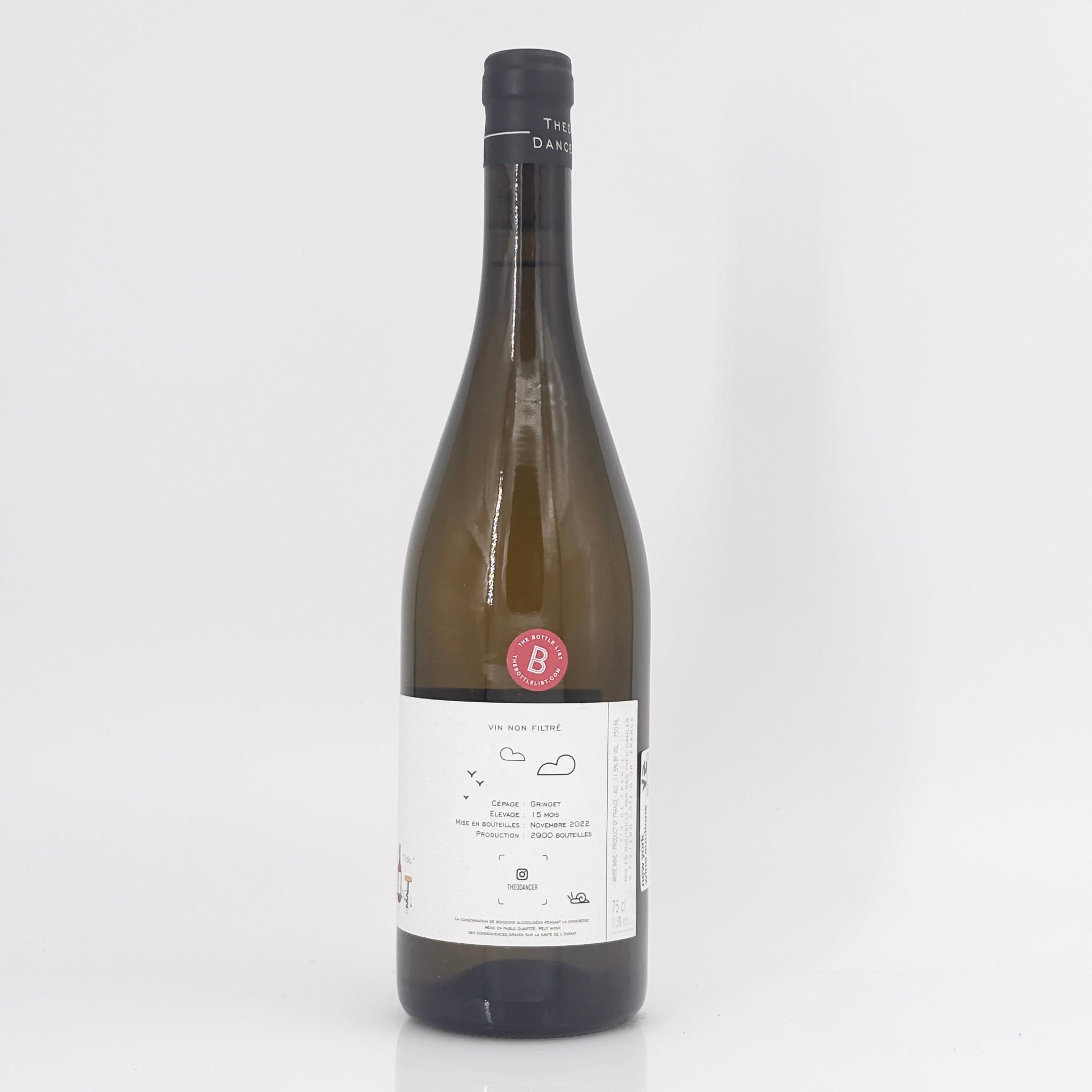 2021 Theo Dancer Alpestre Gringet, Vin de France