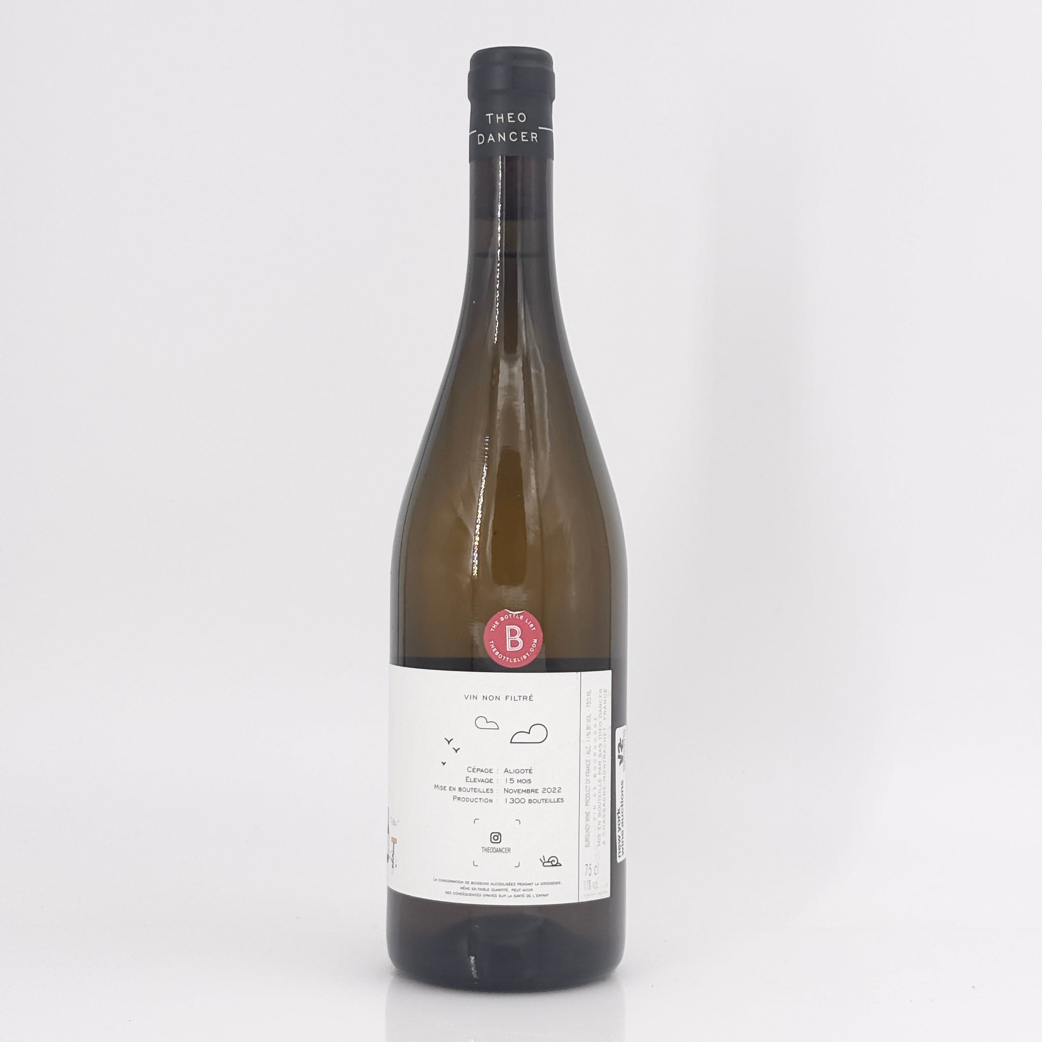 2021 Theo Dancer Bourgogne Aligote, Burgundy, France