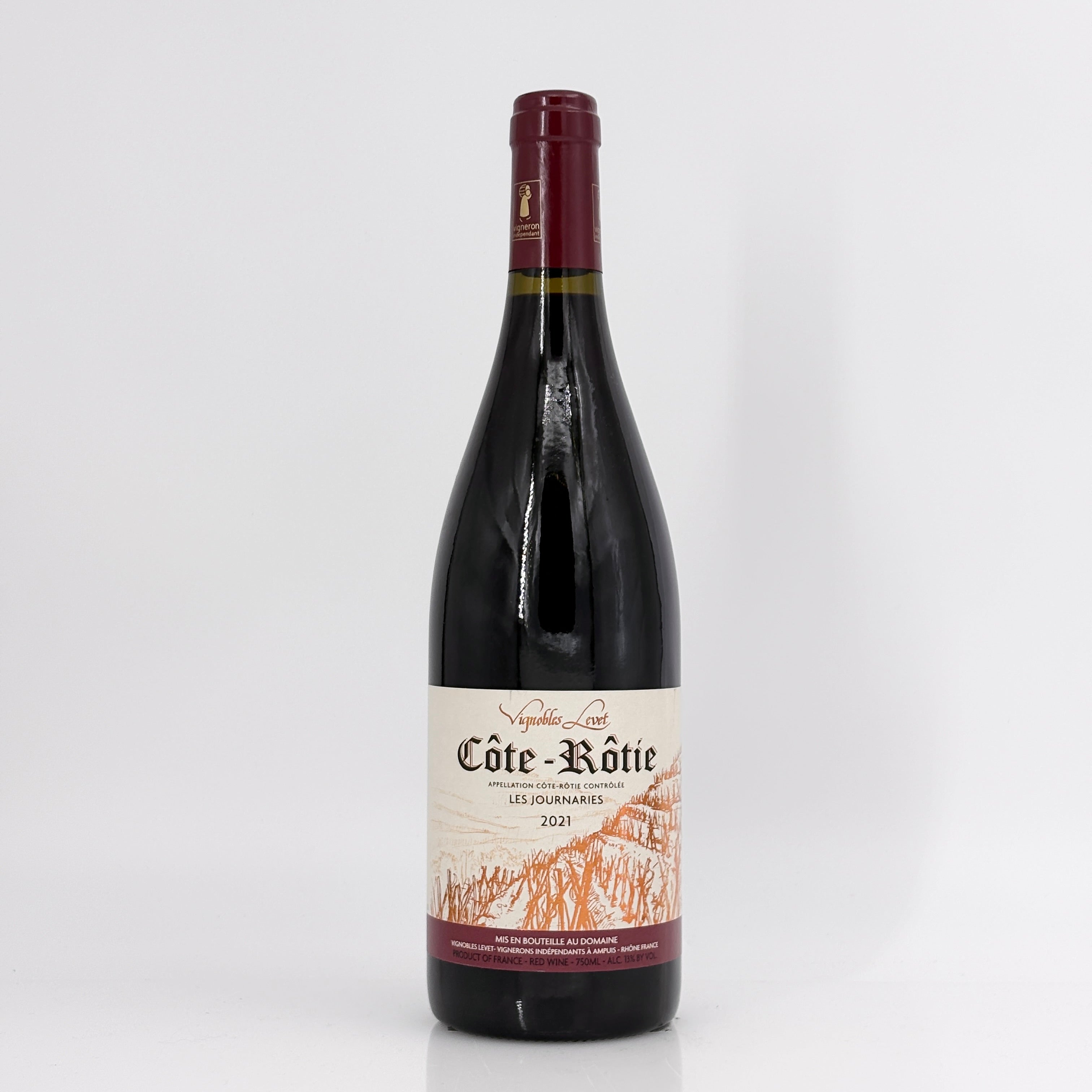 2021 Vignobles Levet Côte-Rôtie Les Journaries Rhone, France