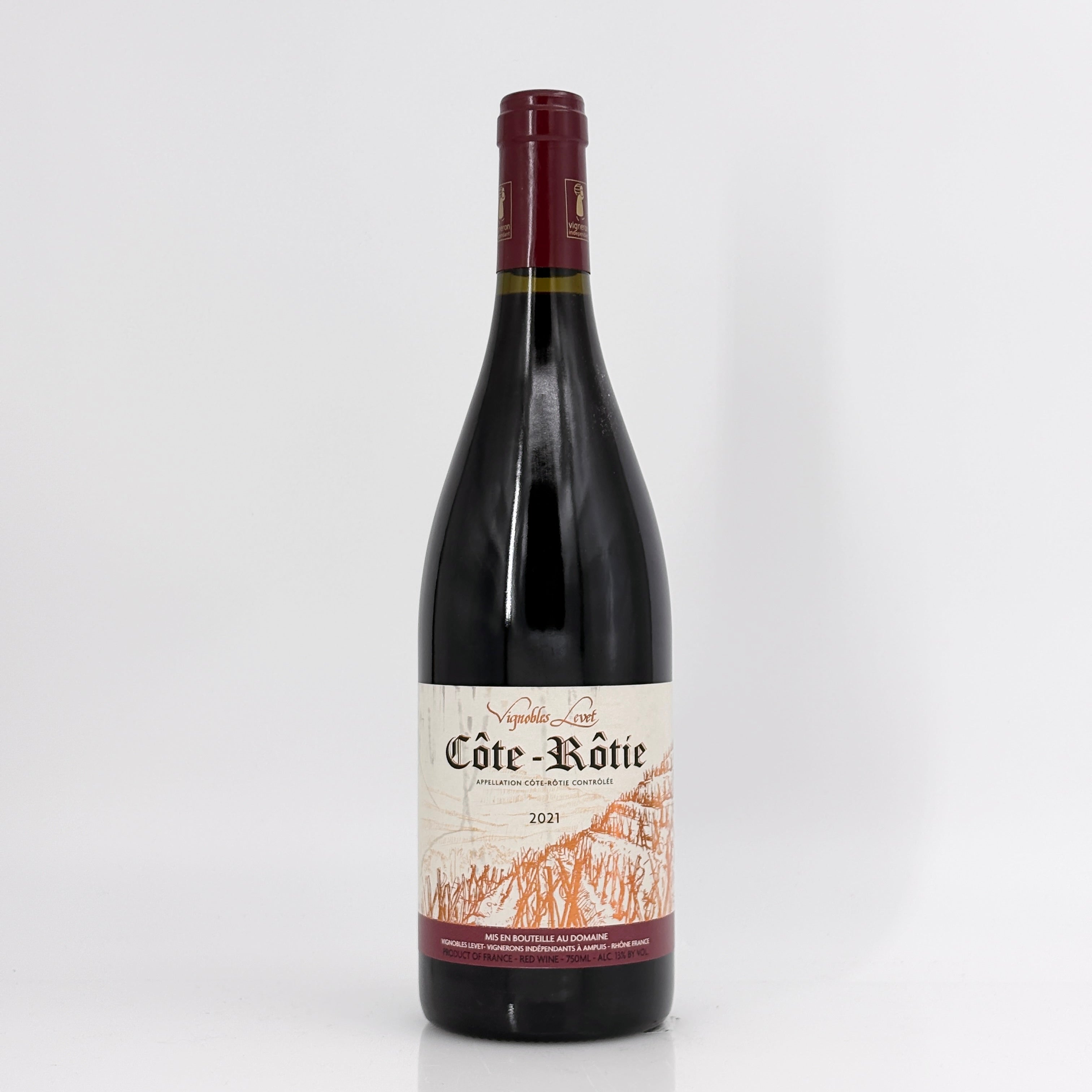 2021 Vignobles Levet Côte-Rôtie Rhone, France