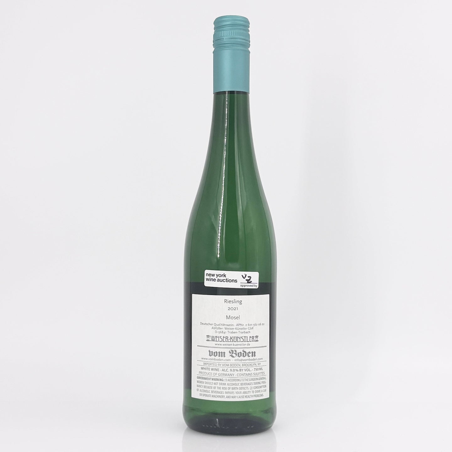 2021 Weiser-Kunstler Riesling Feinherb Mosel, Germany