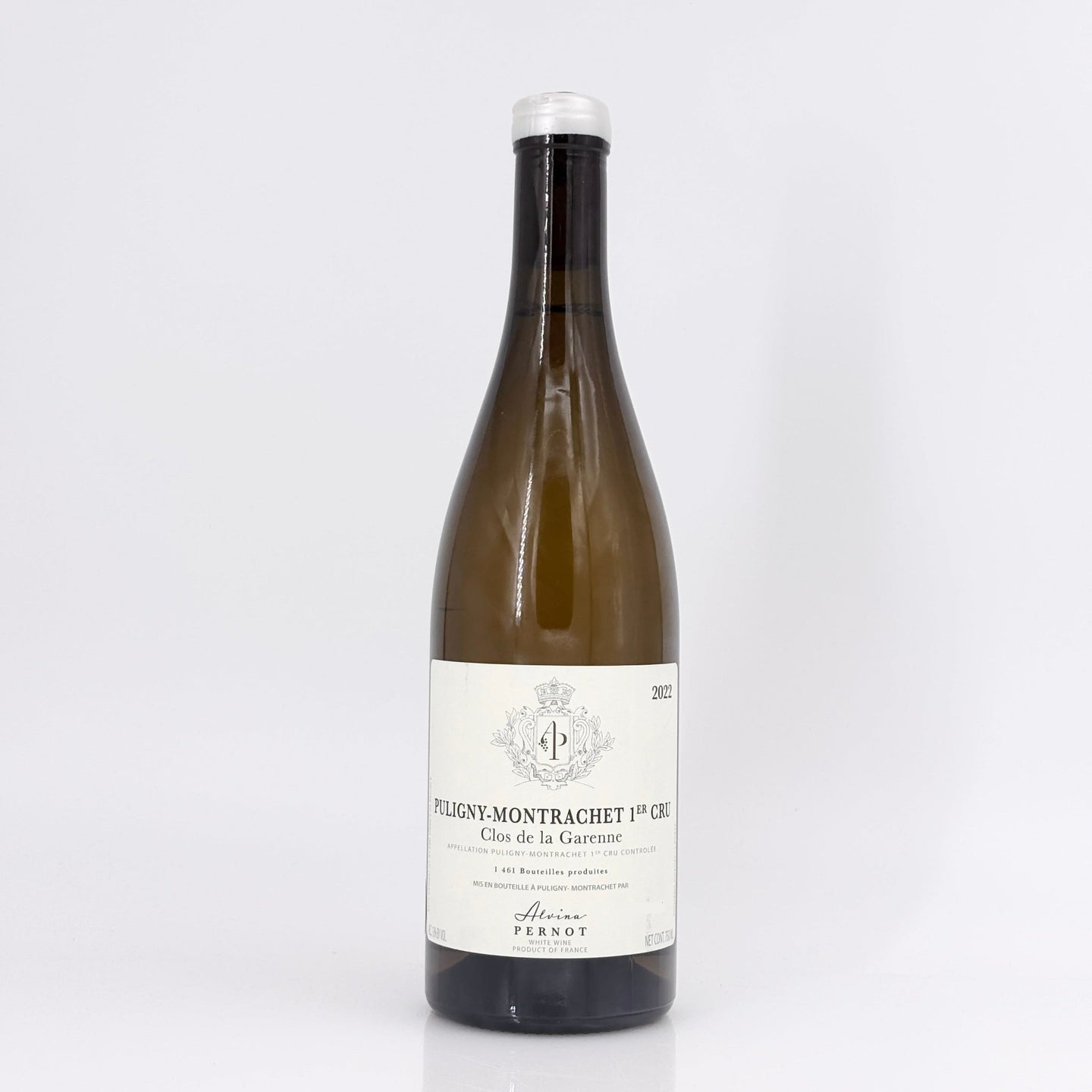 2022 Alvina Pernot Clos de la Garenne Puligny-Montrachet Premier Cru, France