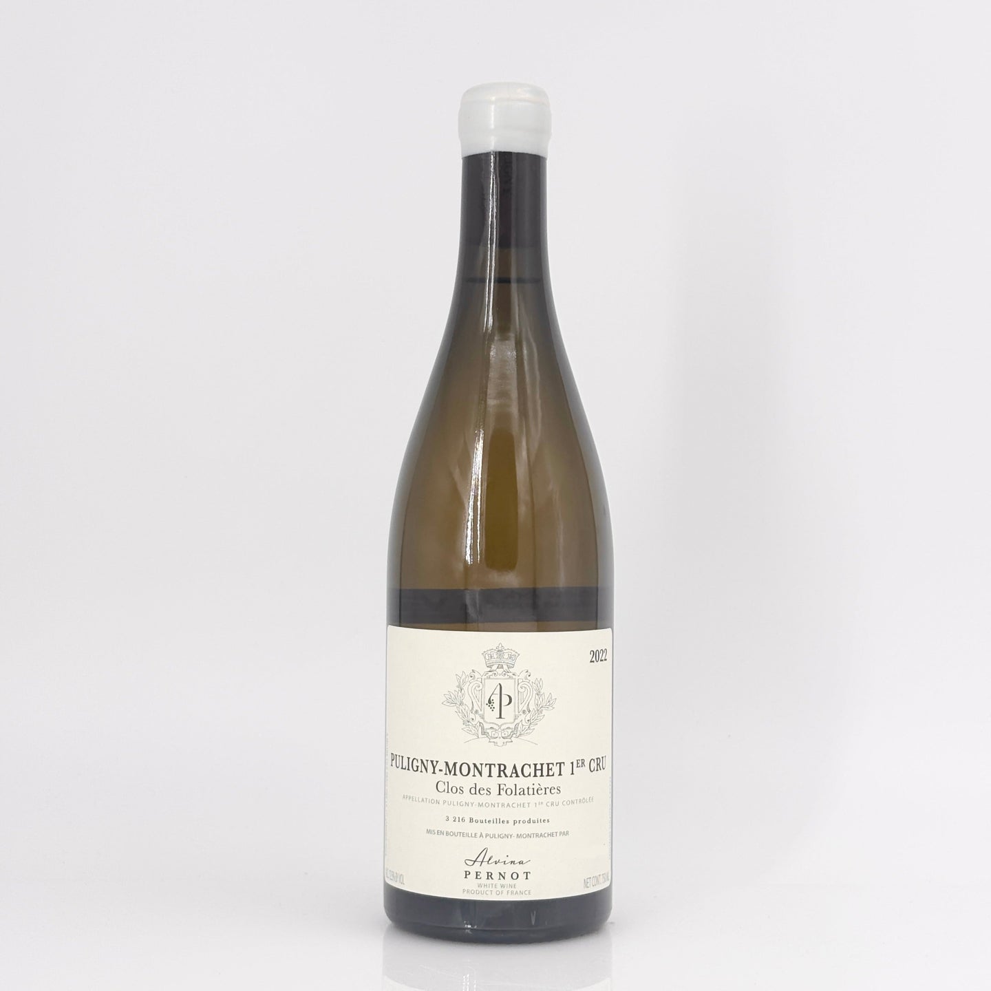 2022 Alvina Pernot Clos des Folatieres Puligny-Montrachet Premier Cru, France