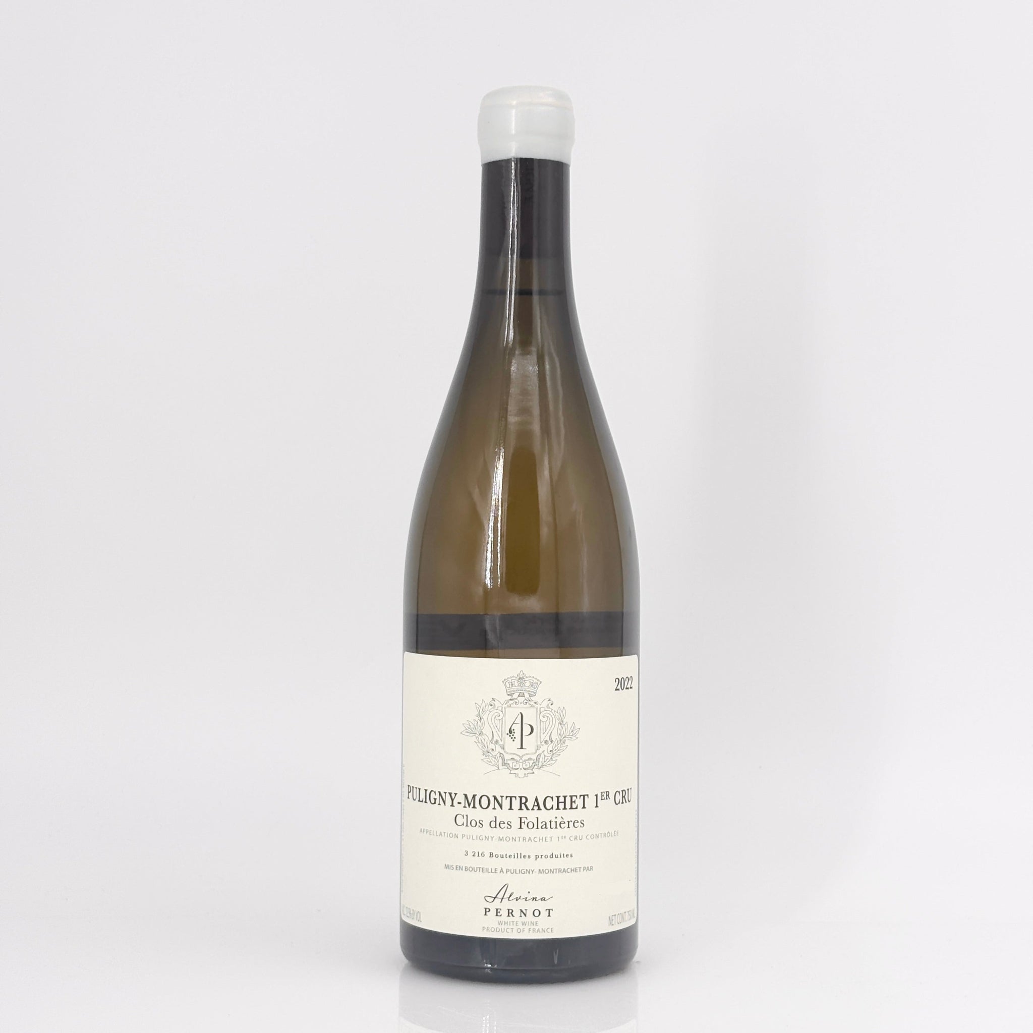 2022 Alvina Pernot Clos des Folatieres Puligny-Montrachet Premier Cru, France