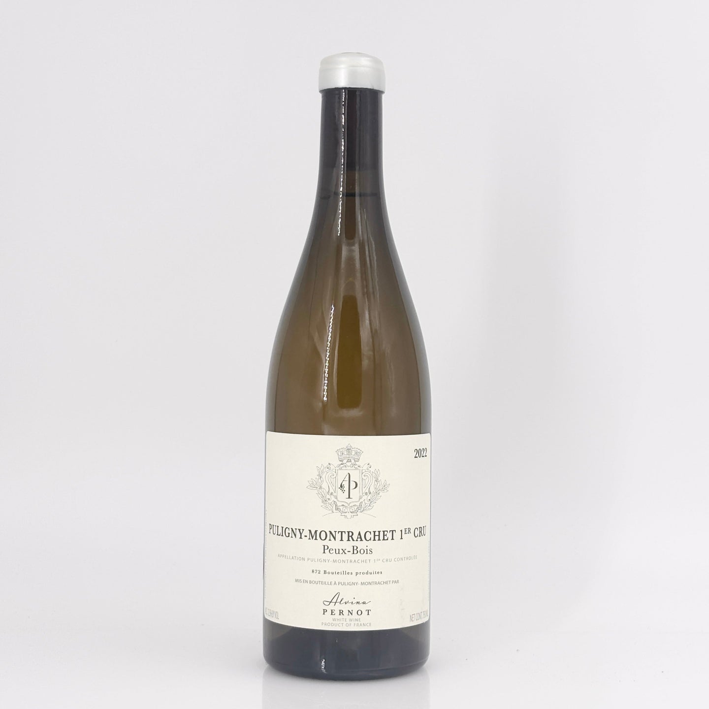2022 Alvina Pernot Puligny-Montrachet Premier Cru Peux-Bois Cote de Beaune, France