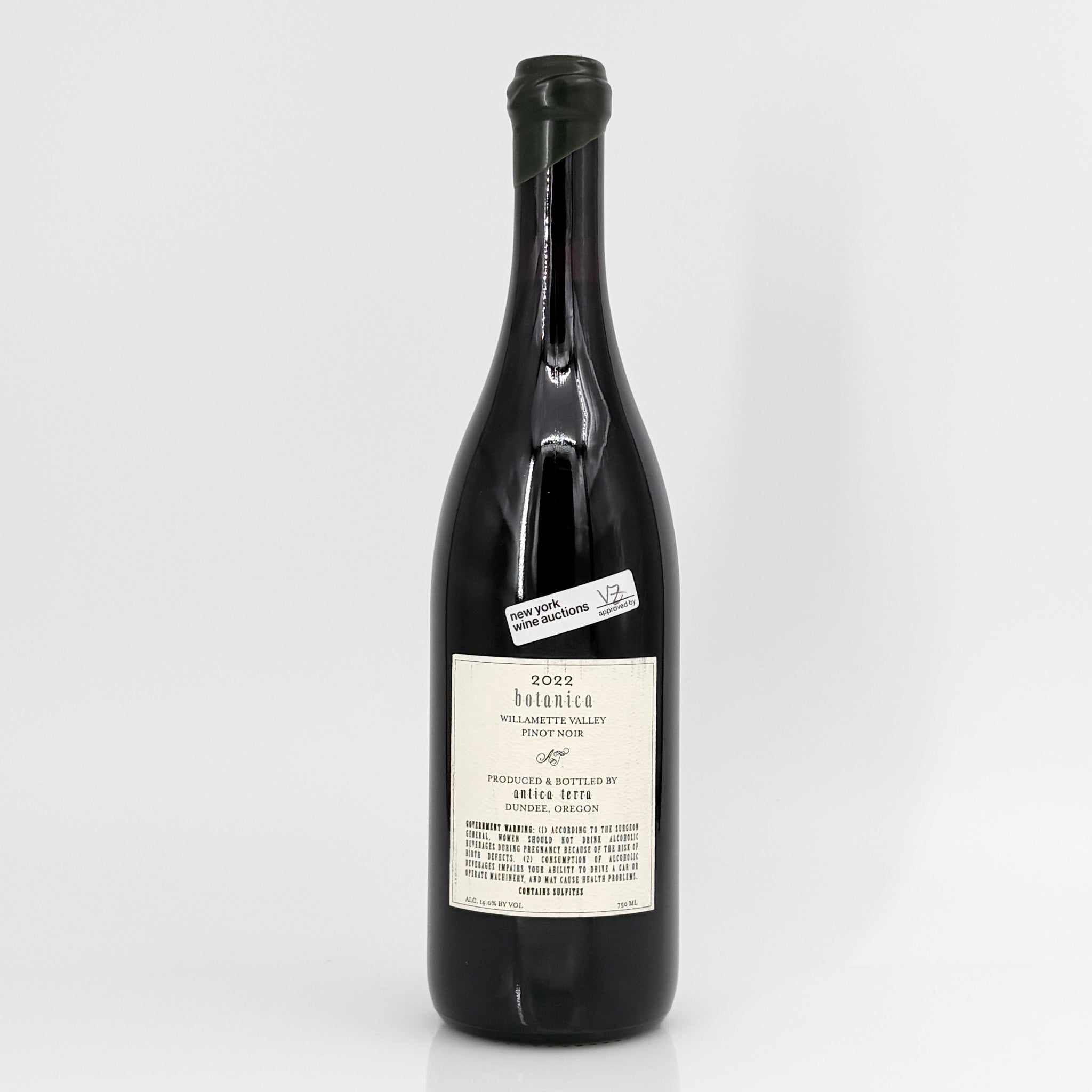 2022 Antica Terra 'Botanica' Pinot Noir Willamette Valley, USA