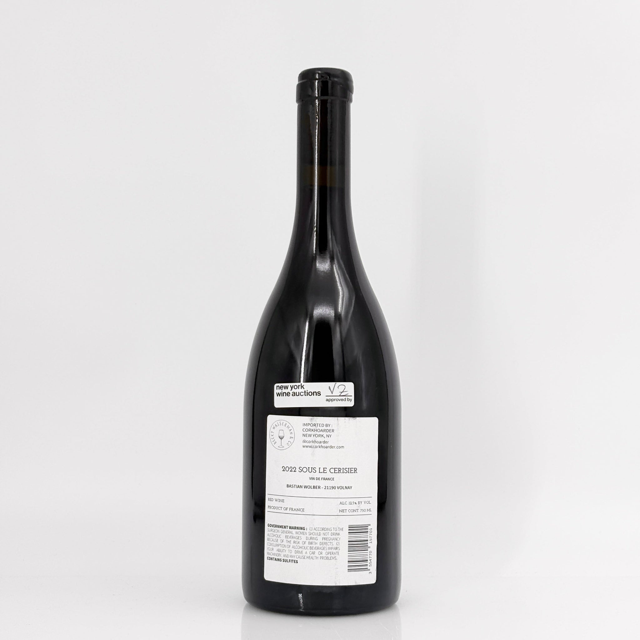 2022 Bastian Wolber 'Sous Le Cerisier' Burgundy, Vin de France