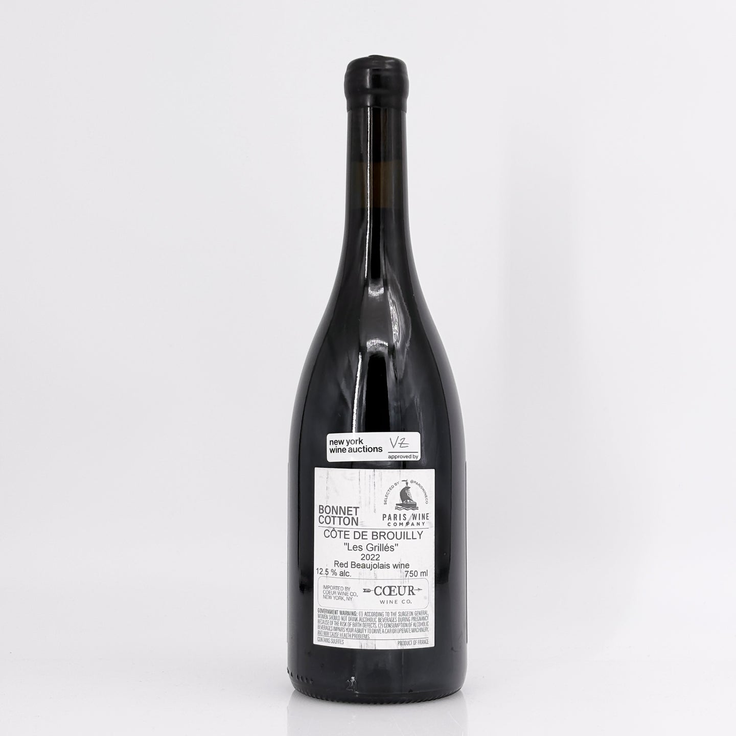 2022 Bonnet-Cotton Cote de Brouilly 'Les Grilles', Beaujolais, France