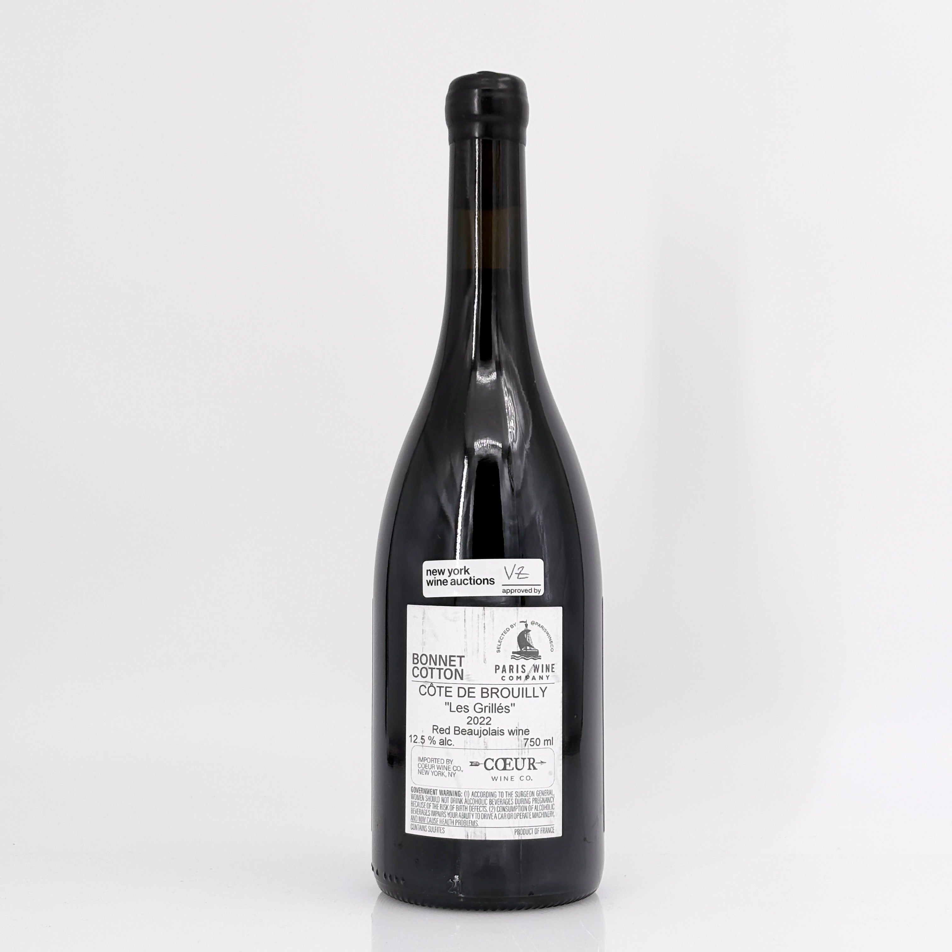 2022 Bonnet-Cotton Cote de Brouilly 'Les Grilles', Beaujolais, France