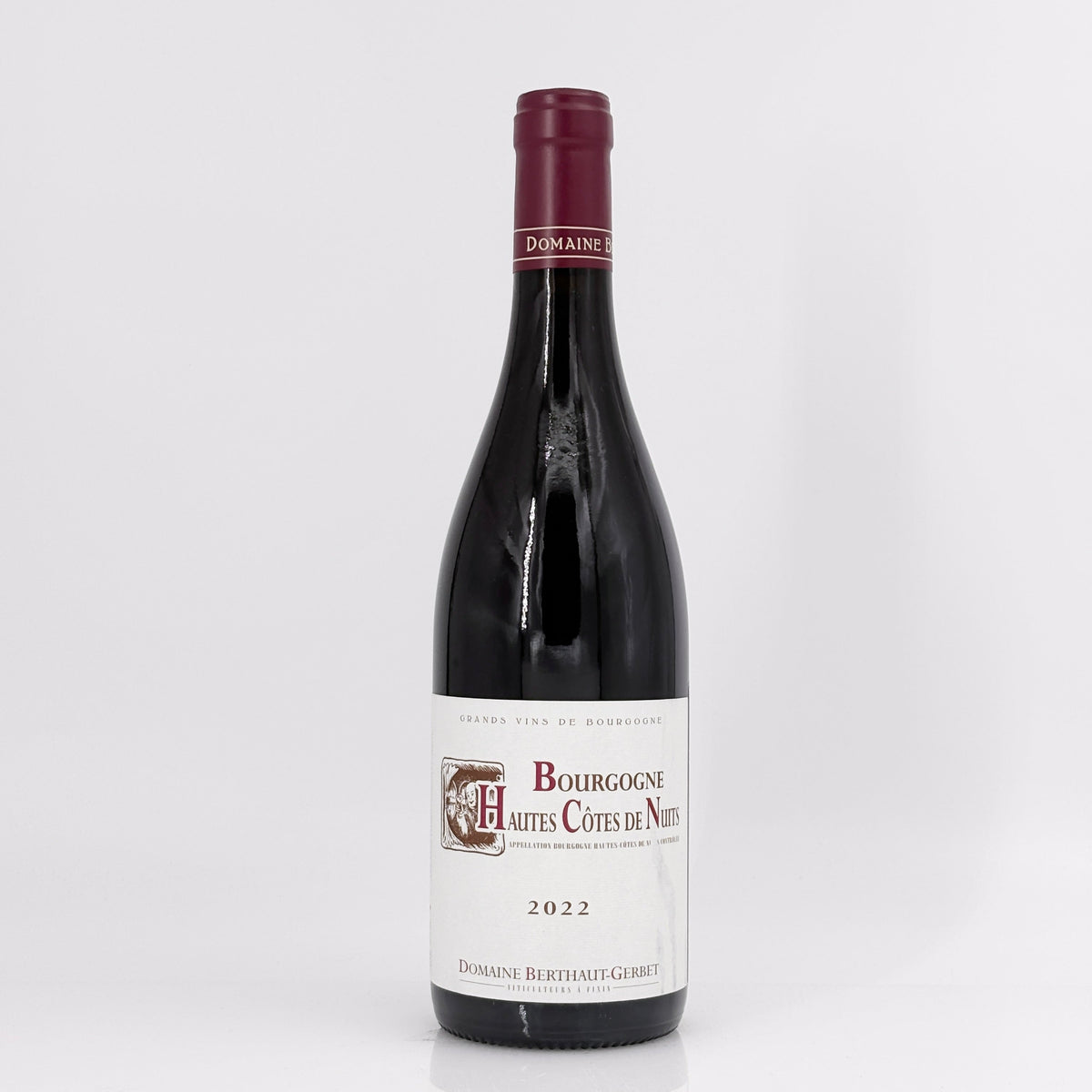 2022 Domaine Berthaut-Gerbet Bourgogne Hautes Cotes de Nuits, Burgundy, France