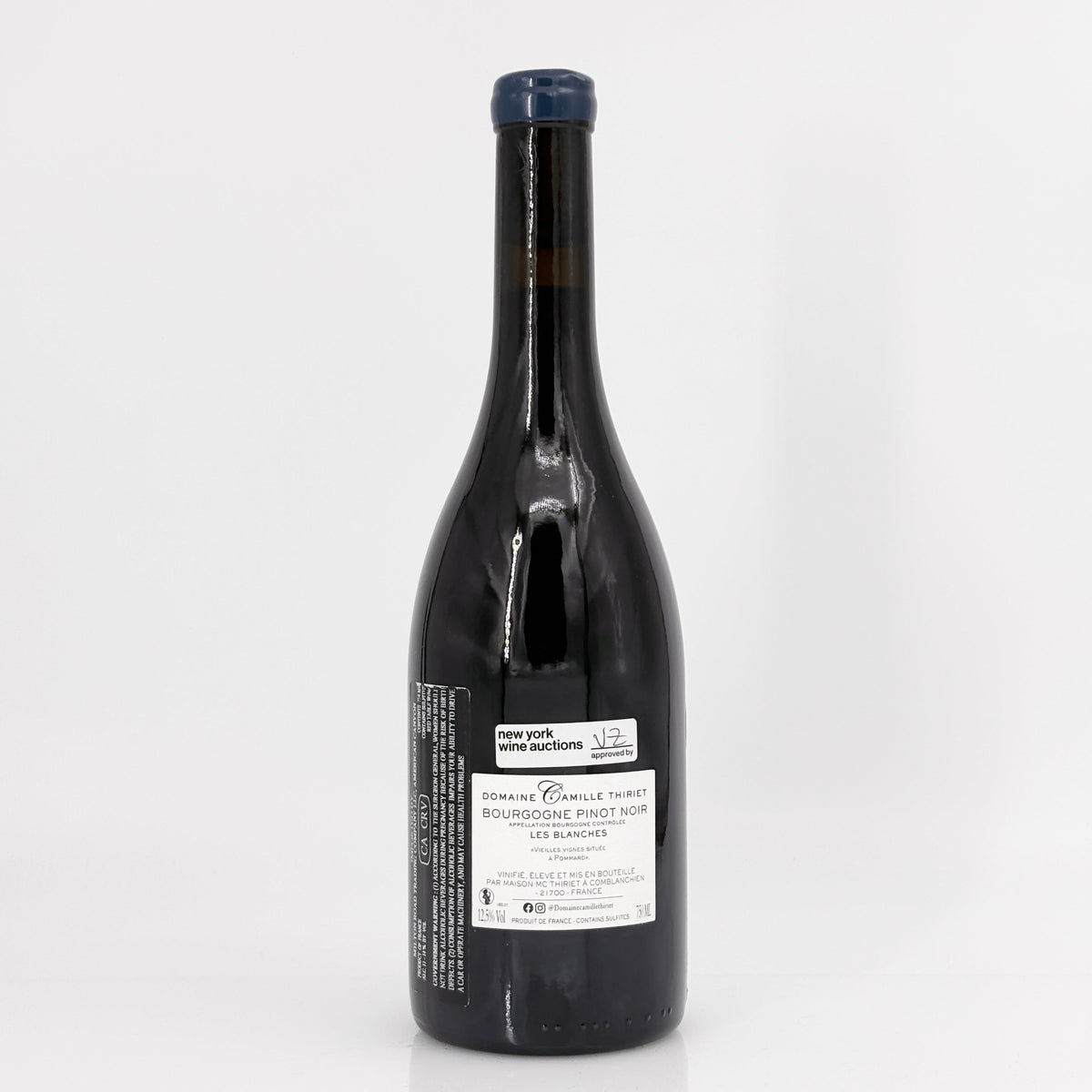 2022 Domaine Camille Thiriet Bourgogne 'Les Blanches' Pinot Noir Burgundy, France