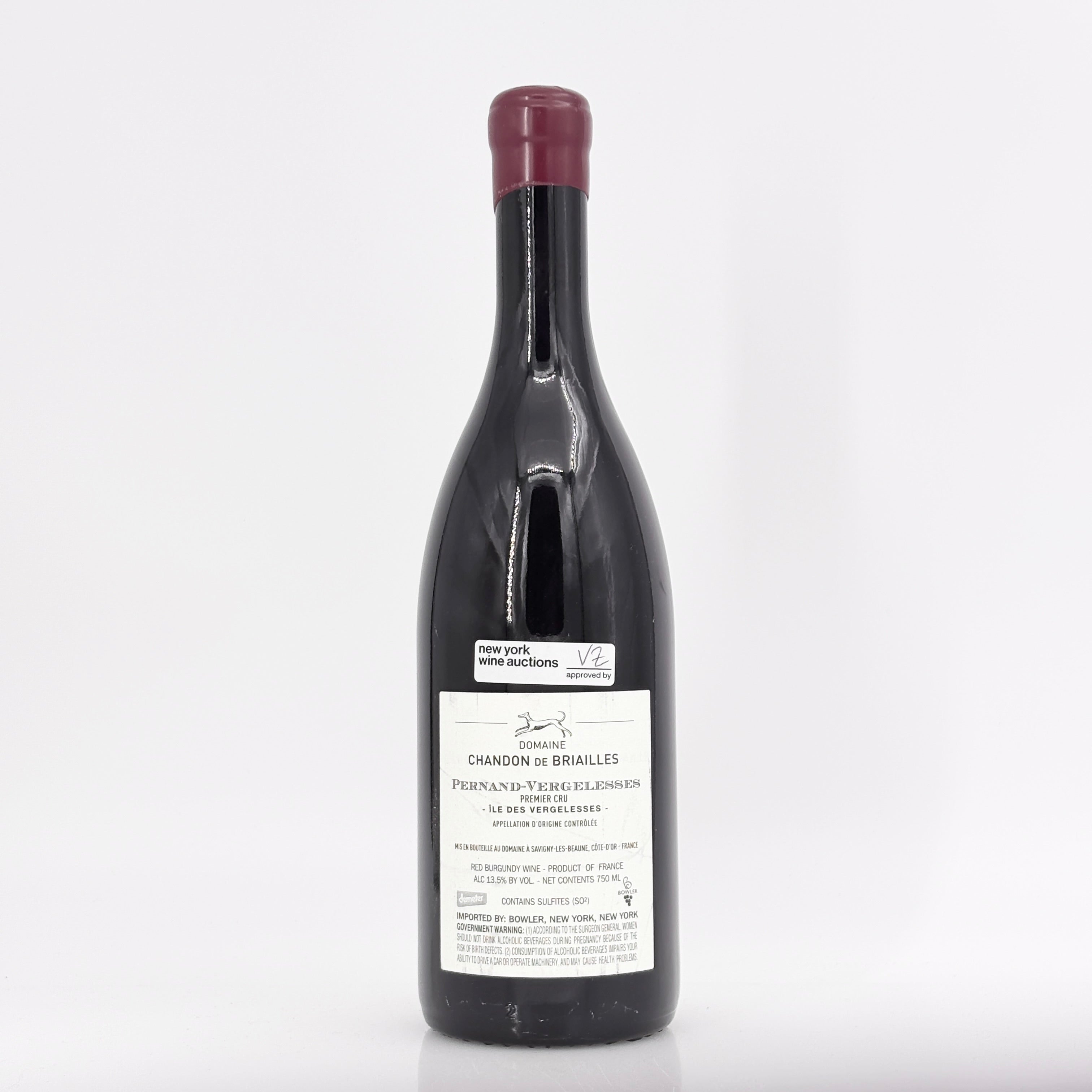 2022 Domaine Chandon de Briailles Ile des Vergelesses Pernand-Vergelesses Premier Cru, France