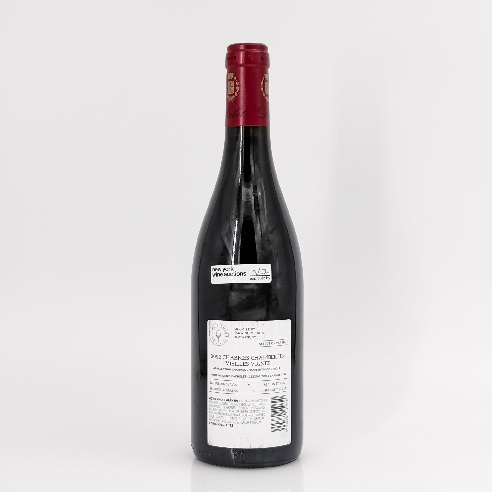 2022 Domaine Denis Bachelet Charmes-Chambertin Grand Cru Vieilles Vignes Cote de Nuits, France