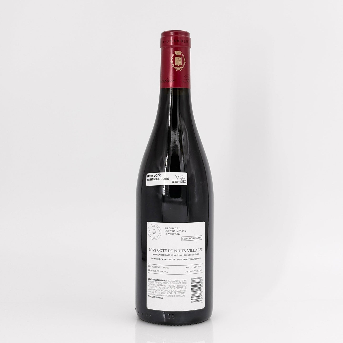 2022 Domaine Denis Bachelet Cotes de Nuits-Villages Burgundy, France