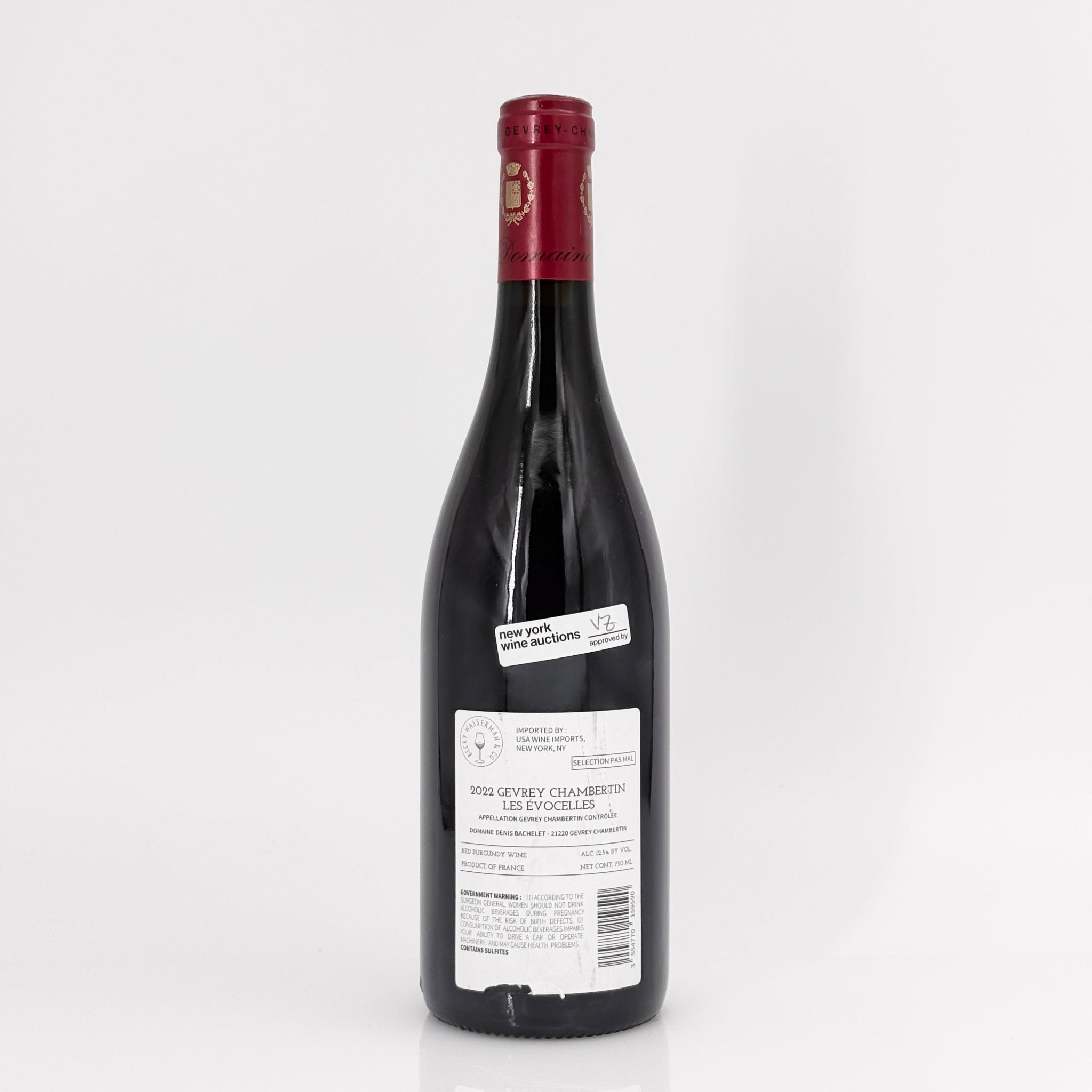 2022 Domaine Denis Bachelet Gevrey-Chambertin 'Les Evocelles' Cote de Nuits, France