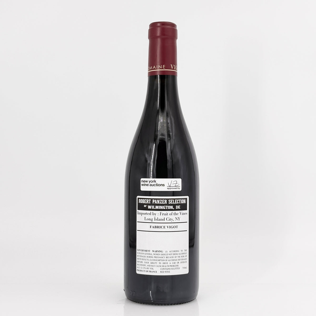 2022 Domaine Fabrice Vigot Vosne-Romanee Les Chalandins, Cote de Nuits, France