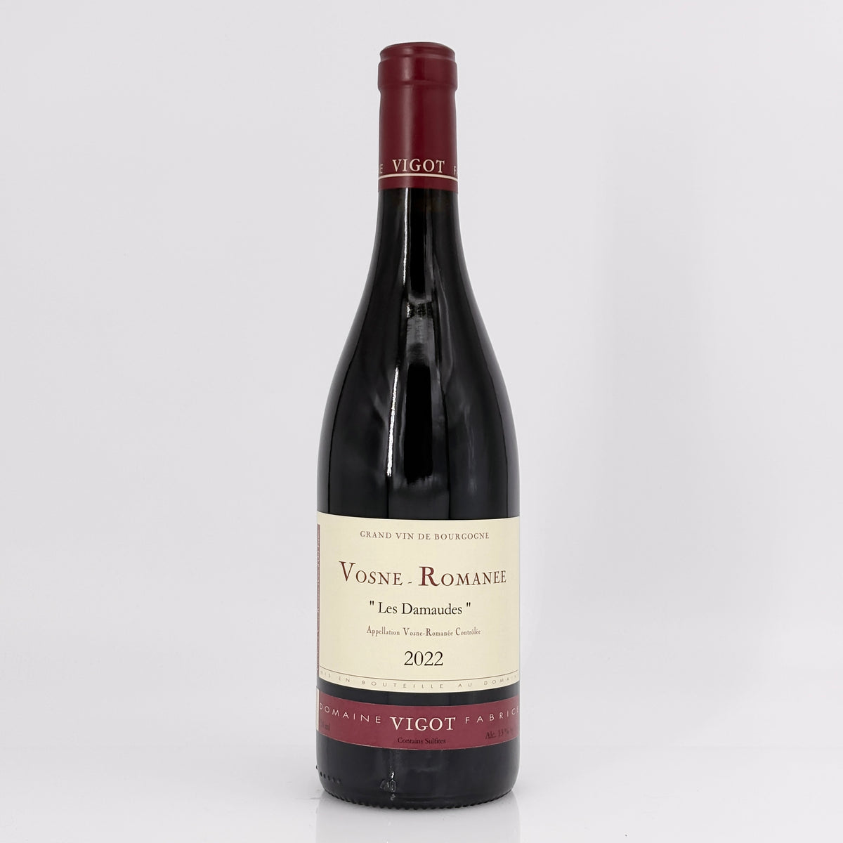 2022 Domaine Fabrice Vigot Vosne-Romanee Les Damaudes, Cote de Nuits, France
