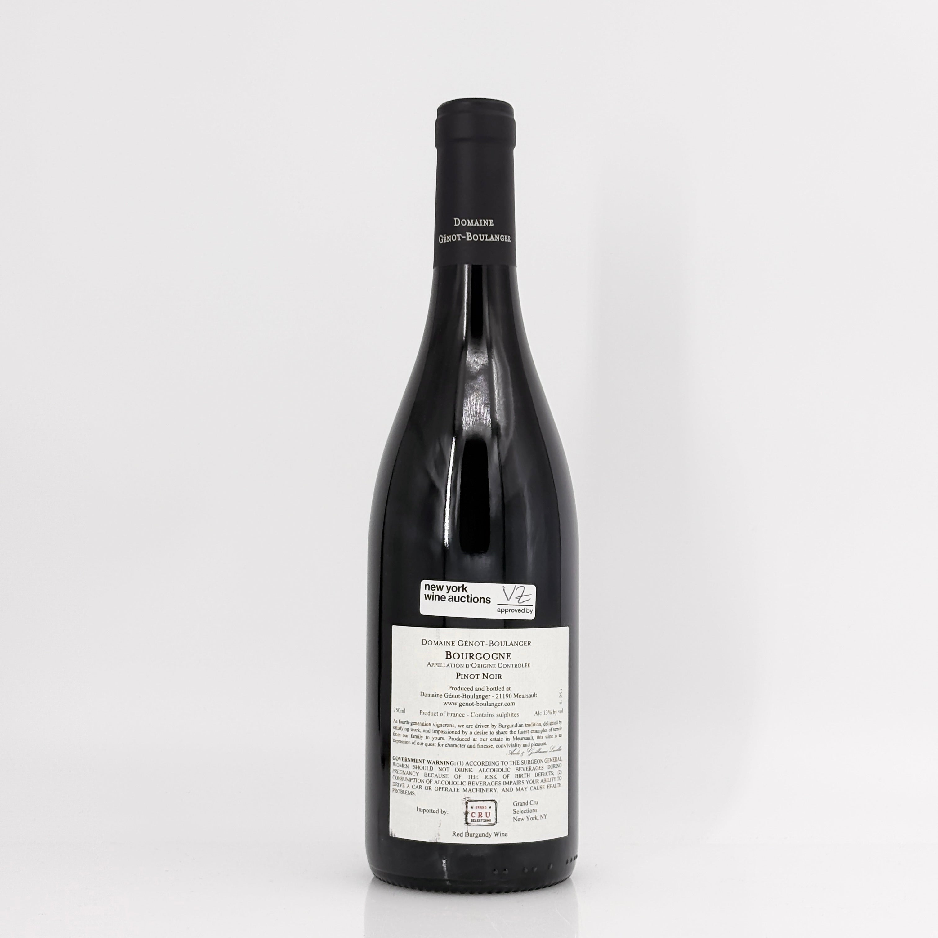 2022 Domaine Genot-Boulanger Bourgogne Pinot Noir Burgundy, France
