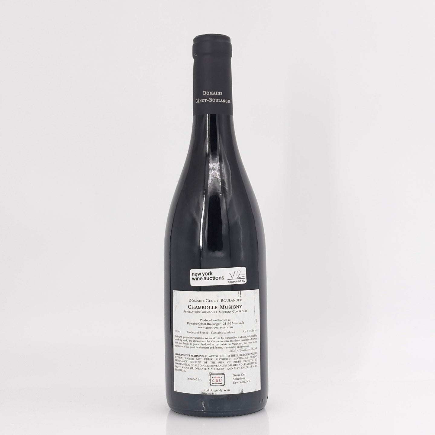 2022 Domaine Genot-Boulanger Chambolle-Musigny Cote de Nuits, France