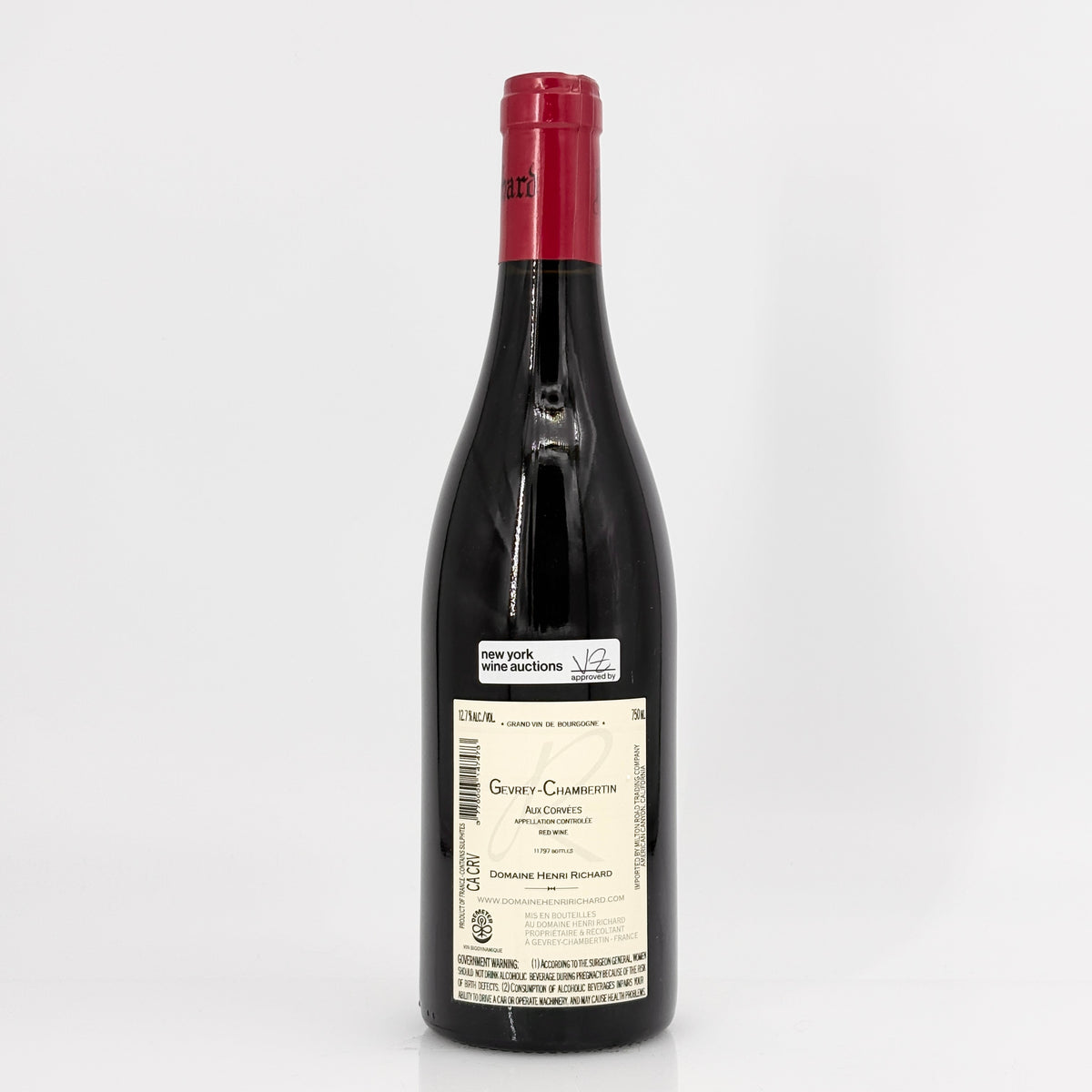 2022 Domaine Henri Richard Gevrey-Chambertin Aux Corvees Cote de Nuits, France