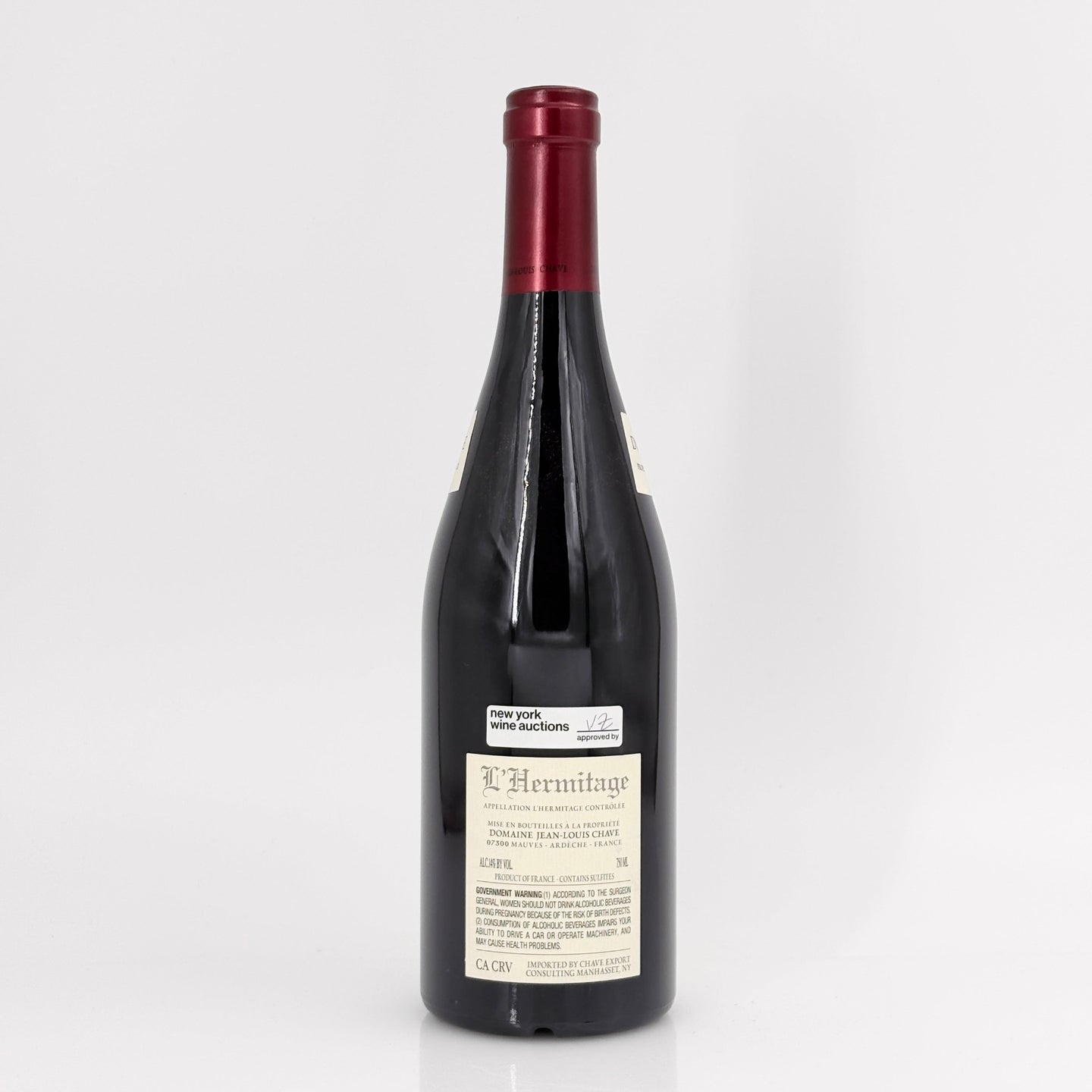 2022 Domaine Jean-Louis Chave Hermitage Rouge, Rhone, France (Lot 2)