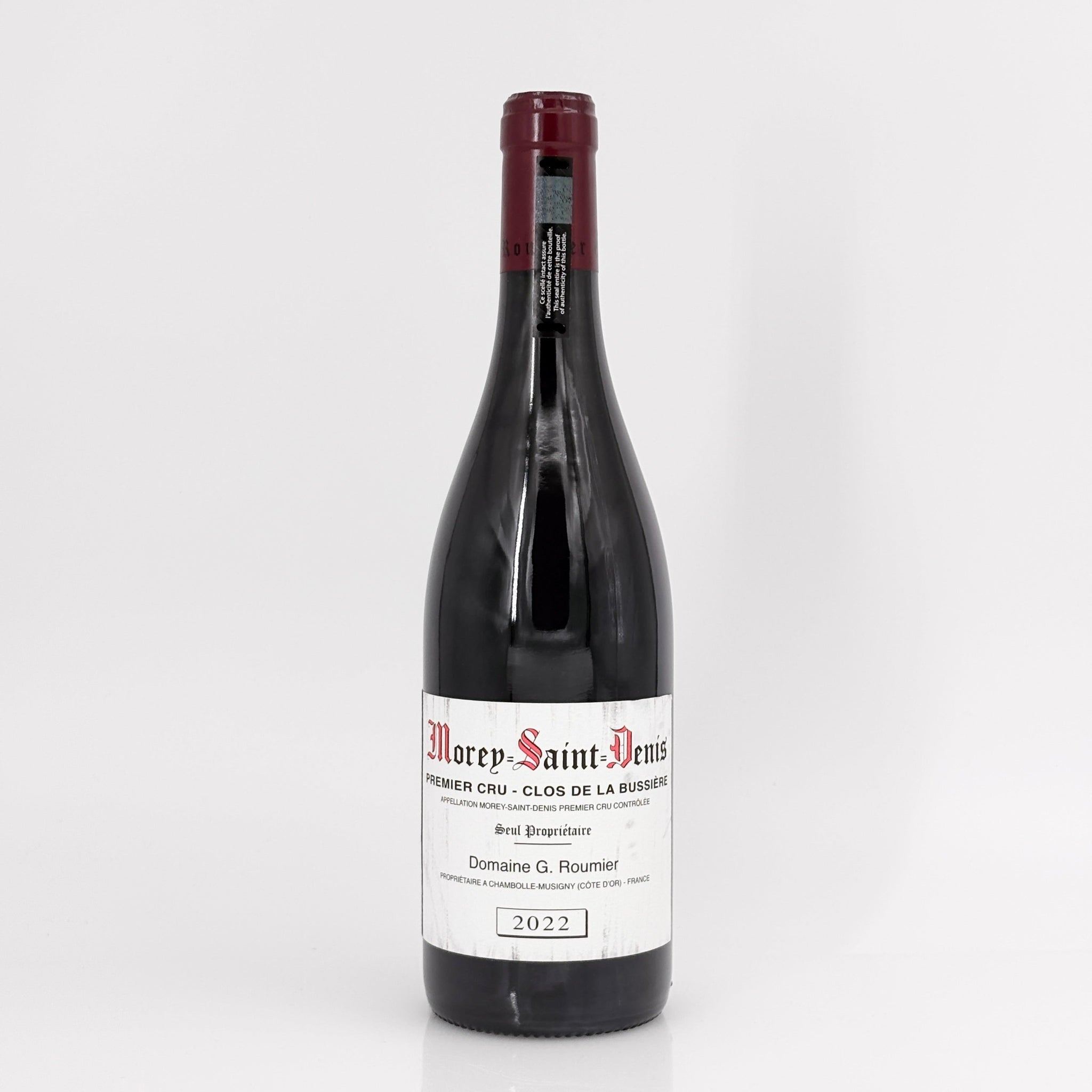 2022 Domaine Roumier Morey Saint Denis 1er Cru 'Clos De La Bussiere', Burgundy, France