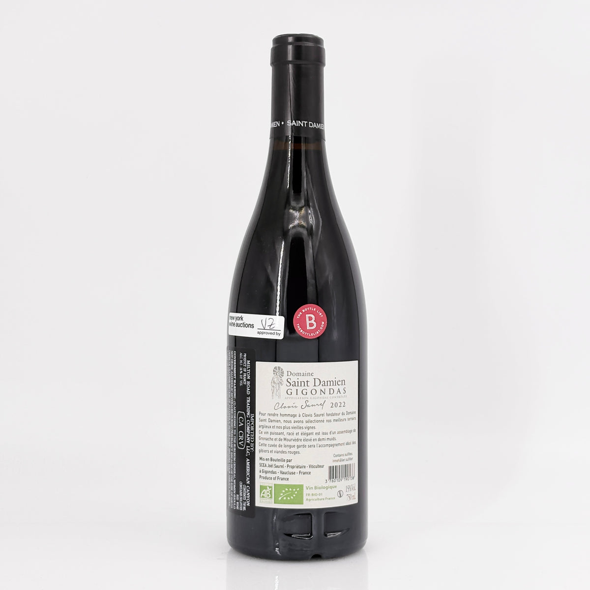 2022 Domaine Saint Damien Gigondas 'Clovis Saurel', Rhone, France