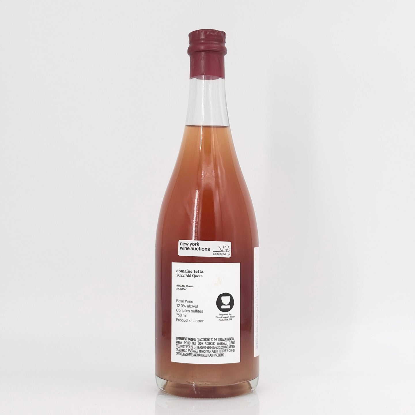 2022 Domaine Tetta Aki Queen Macere Rosé Japan