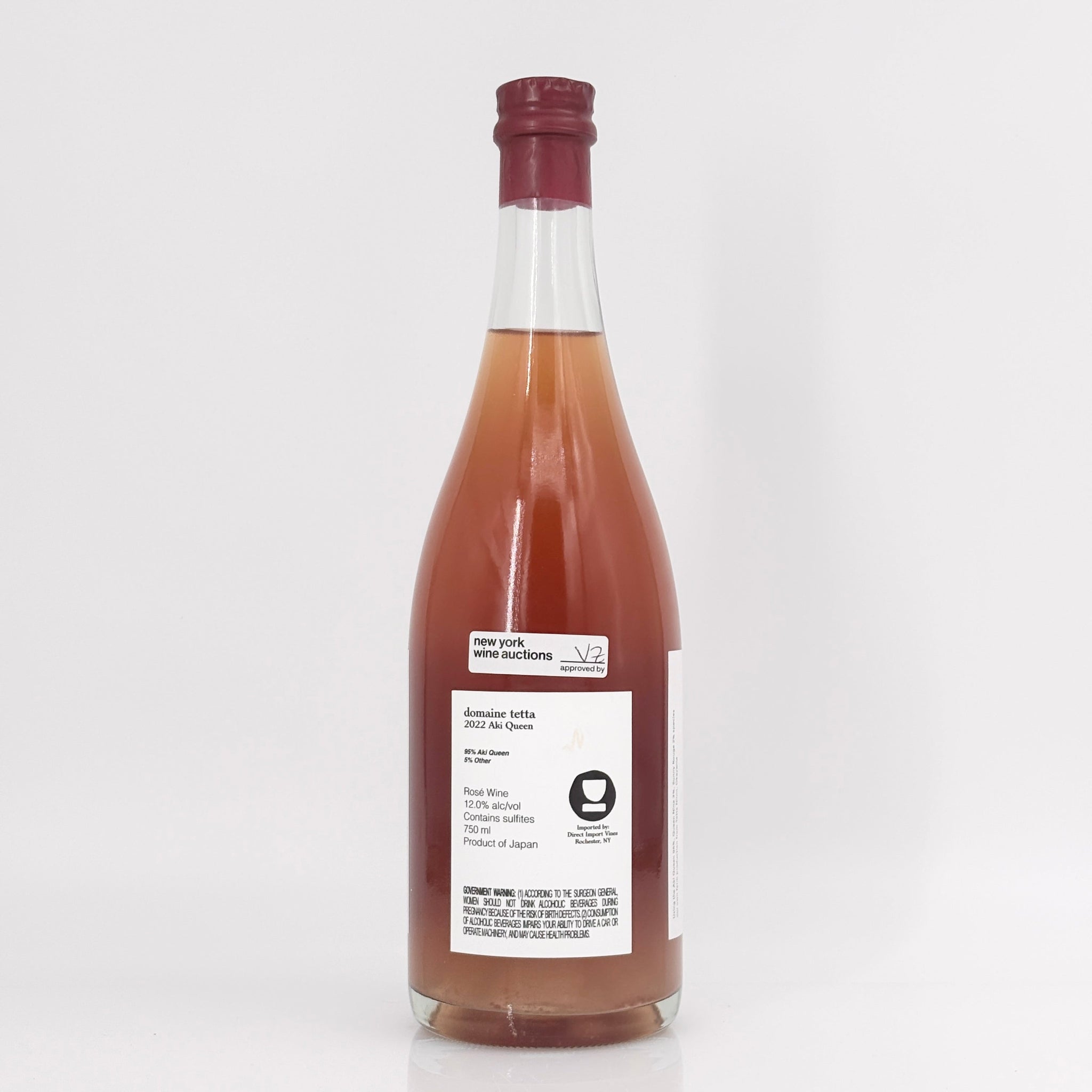 2022 Domaine Tetta Aki Queen Macere Rosé Japan