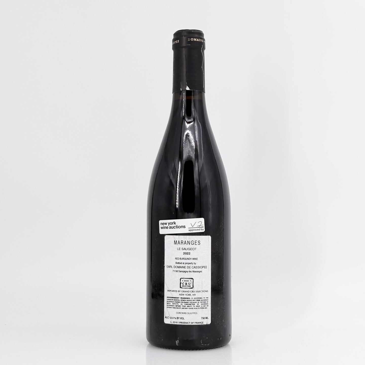 2022 Domaine de Cassiopee Maranges Le Saugeot, Burgundy, France