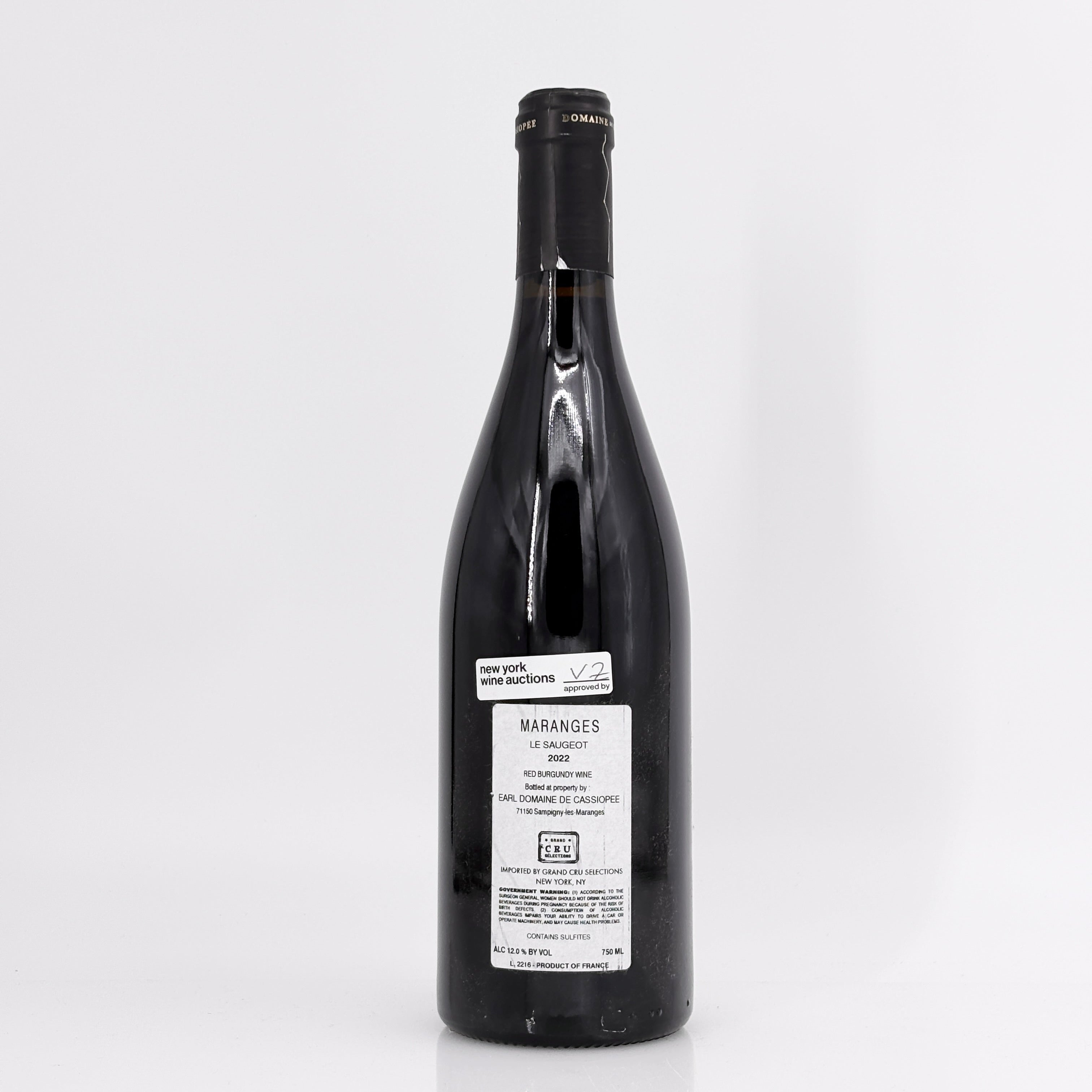 2022 Domaine de Cassiopee Maranges Le Saugeot, Burgundy, France