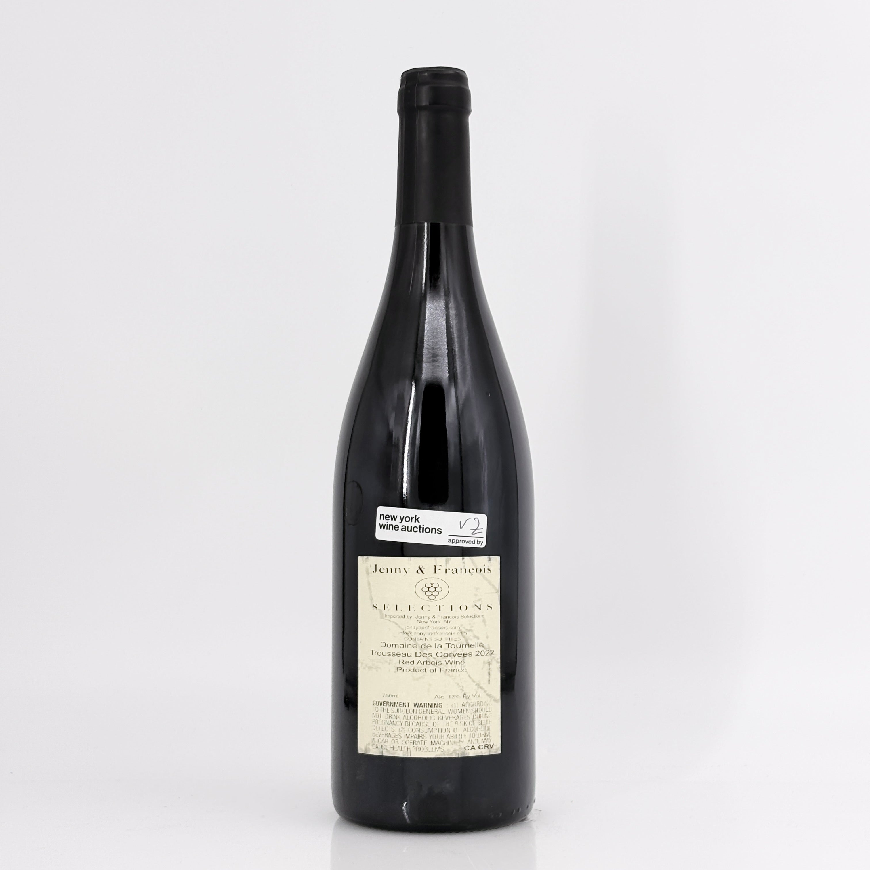 2022 Domaine de La Tournelle Arbois Trousseau des Corvees Jura, France