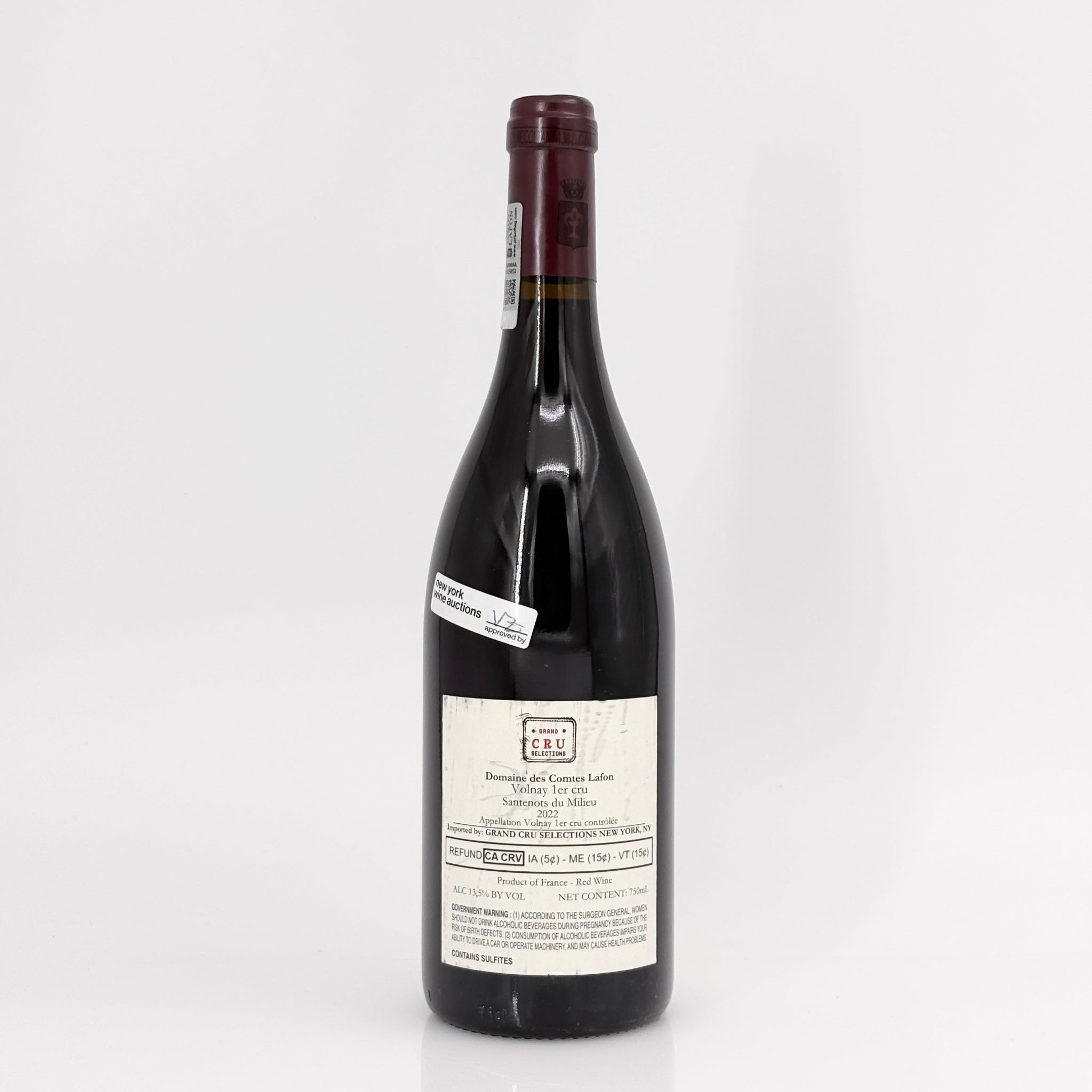 2022 Domaine des Comtes Lafon Volnay Santenots-du-Milieu Volnay Premier Cru, France