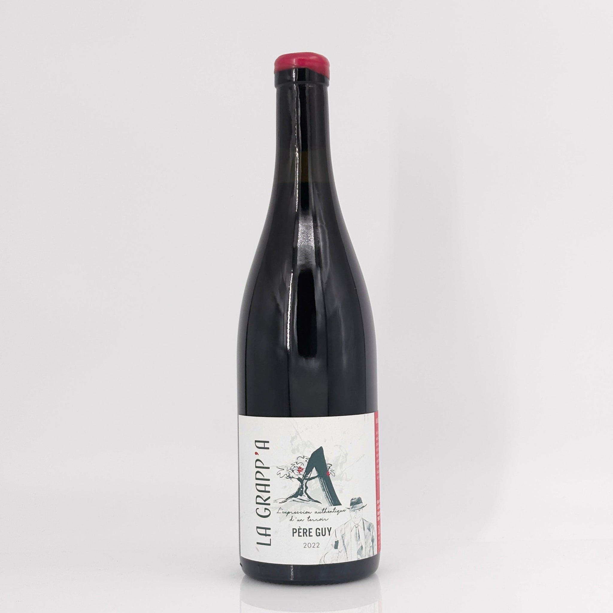 2022 Domaine la Grapp'A Cotes du Jura Pere Guy Rouge, France