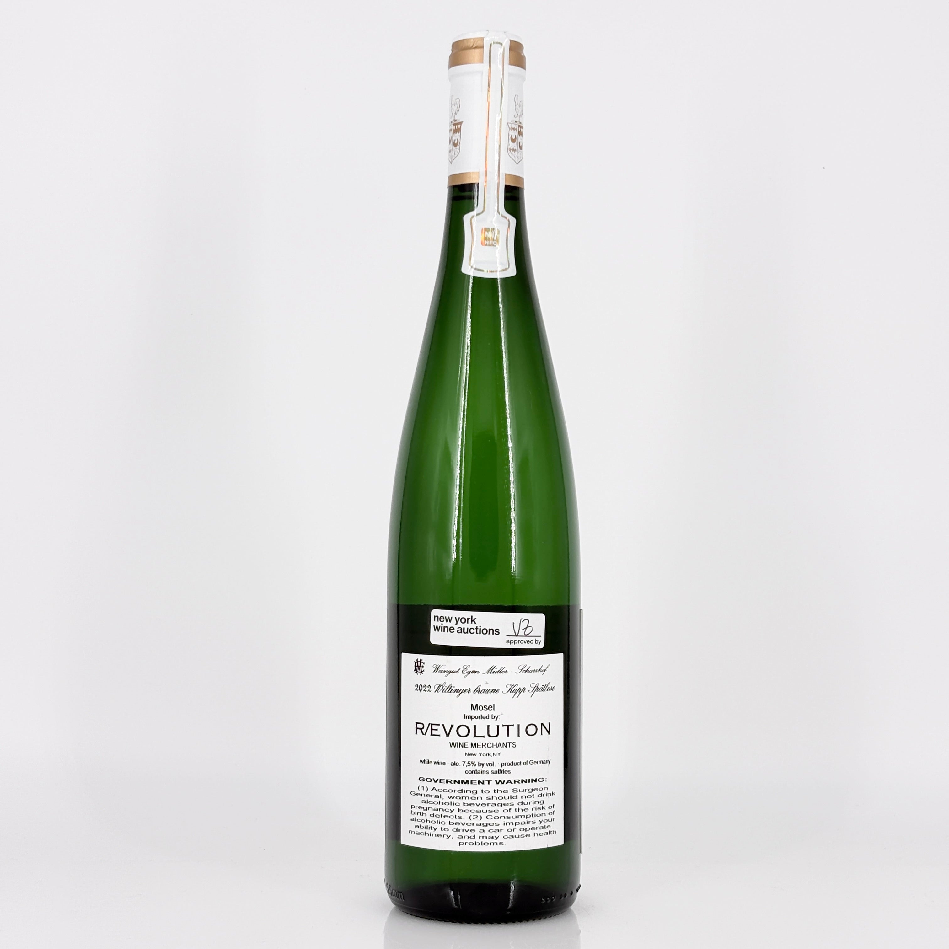 2022 Egon Muller 'Le Gallais' Wiltinger Braune Kupp Riesling Spatlese, Mosel, Germany