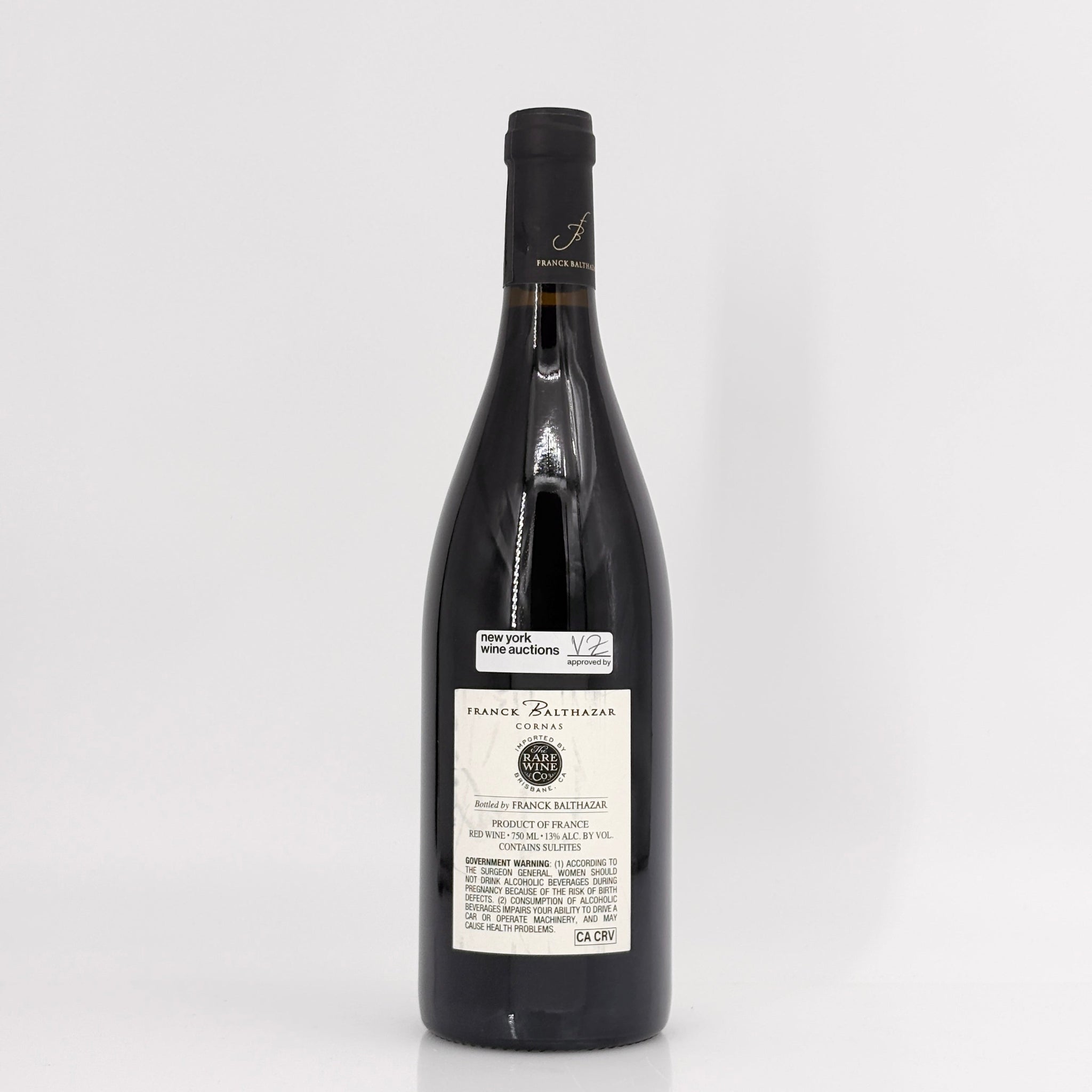 2022 Franck Balthazar Cornas Cuvee Casimir Balthazar Rhone, France