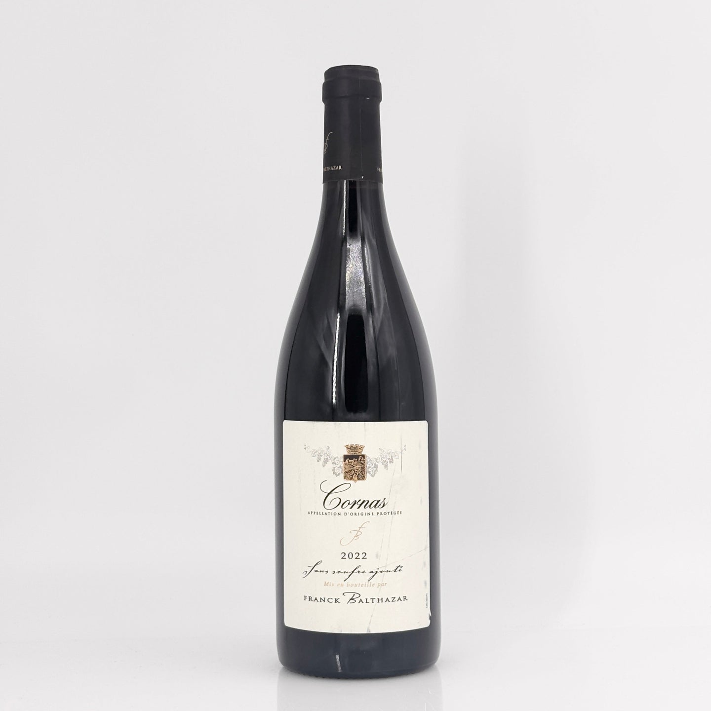 2022 Franck Balthazar Cornas Sans Soufre Ajoute Rhone, France