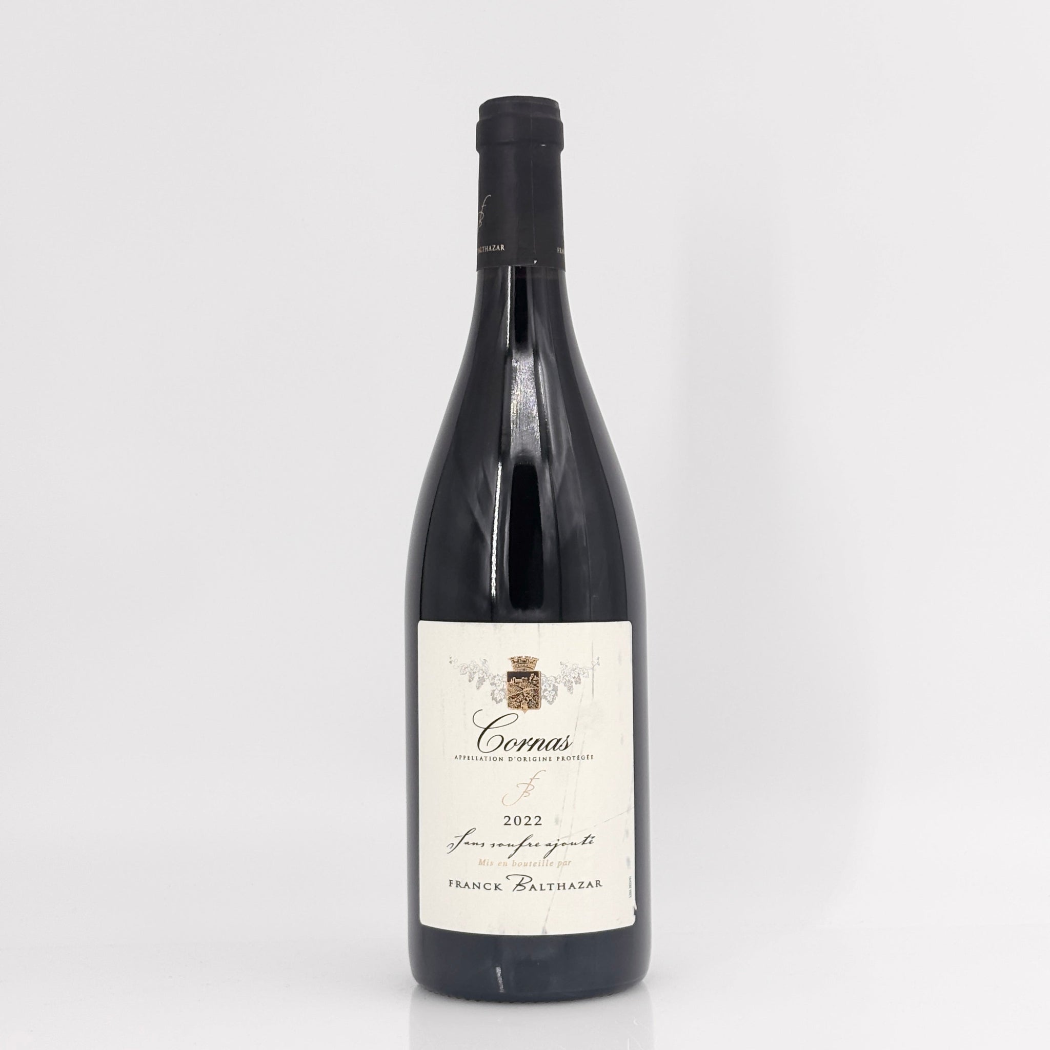 2022 Franck Balthazar Cornas Sans Soufre Ajoute Rhone, France