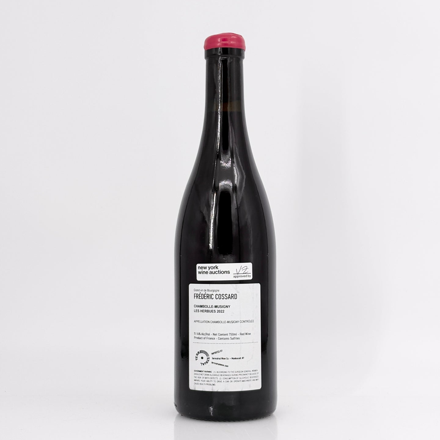 2022 Frederic Cossard Domaine de Chassorney Chambolle-Musigny Les Herbues Cote de Nuits, France