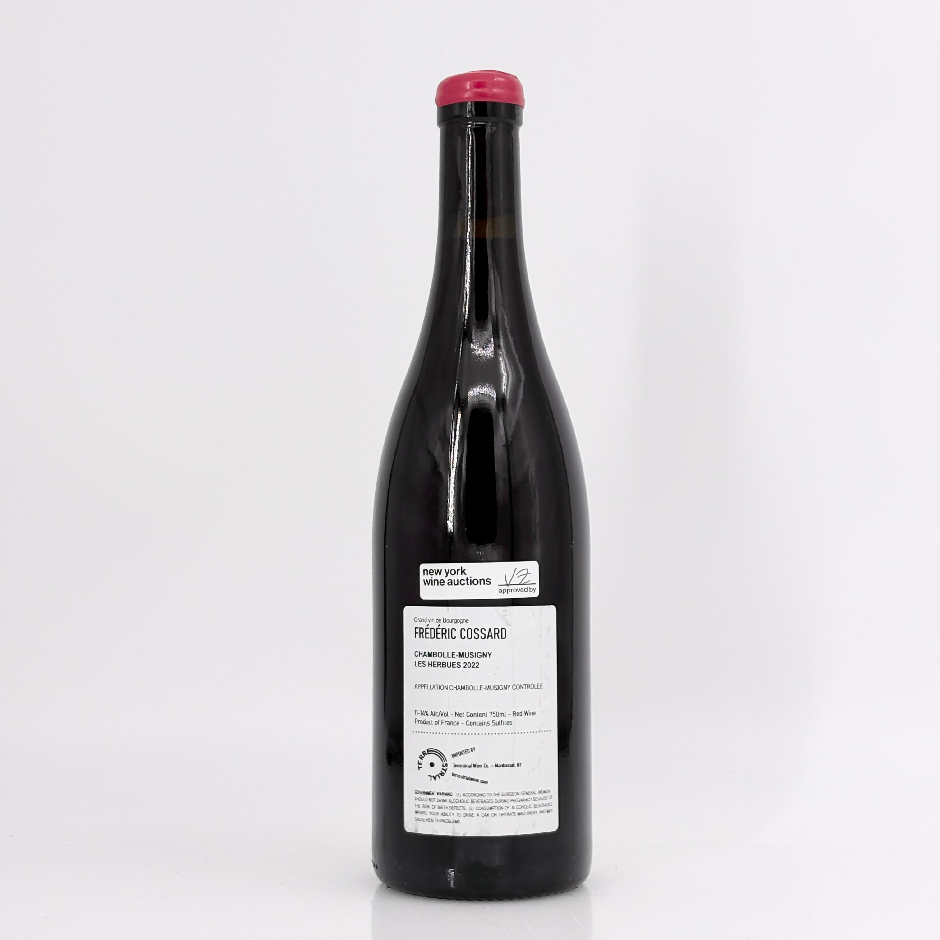 2022 Frederic Cossard Domaine de Chassorney Chambolle-Musigny Les Herbues Cote de Nuits, France