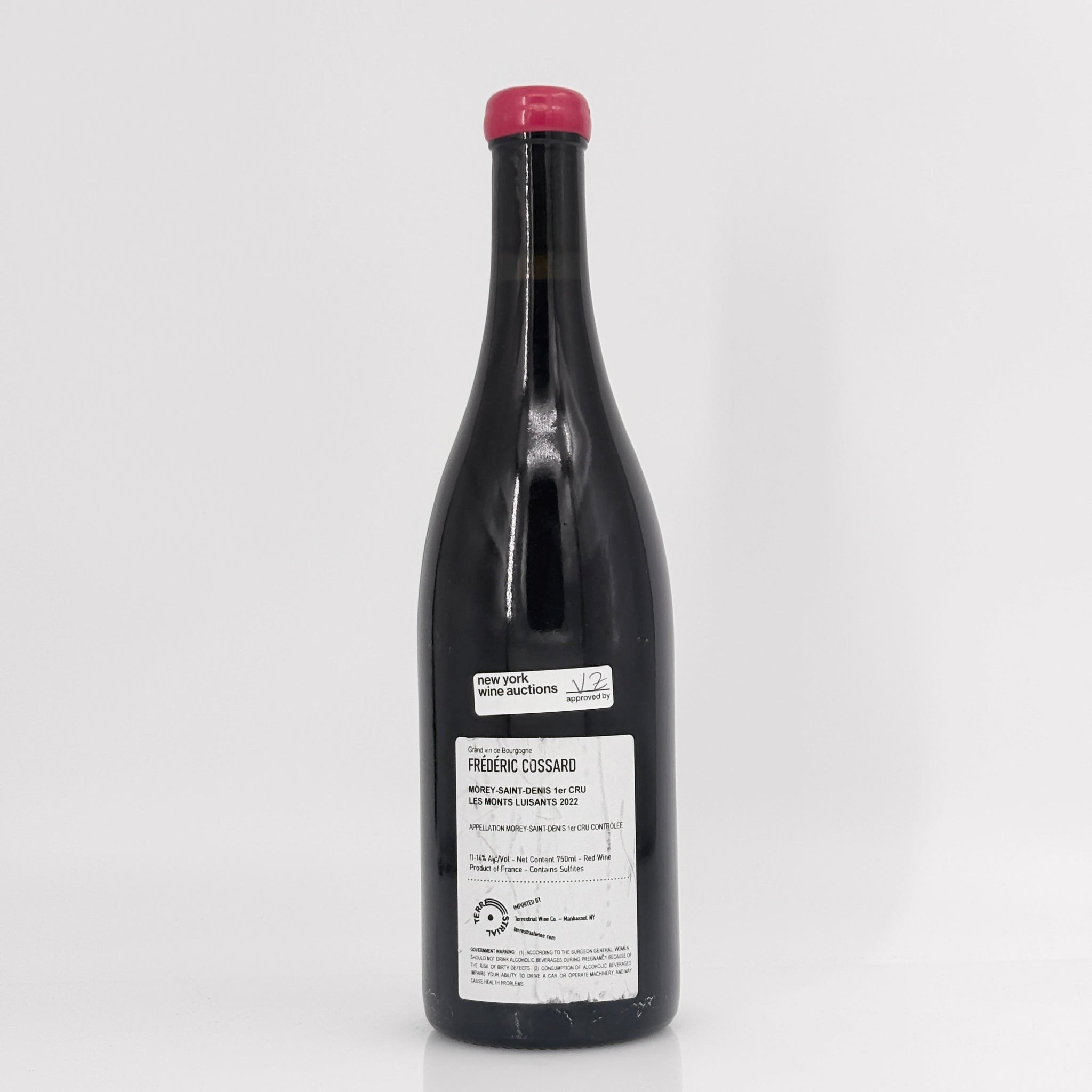 2022 Frederic Cossard Monts Luisants Morey-Saint-Denis Premier Cru, France