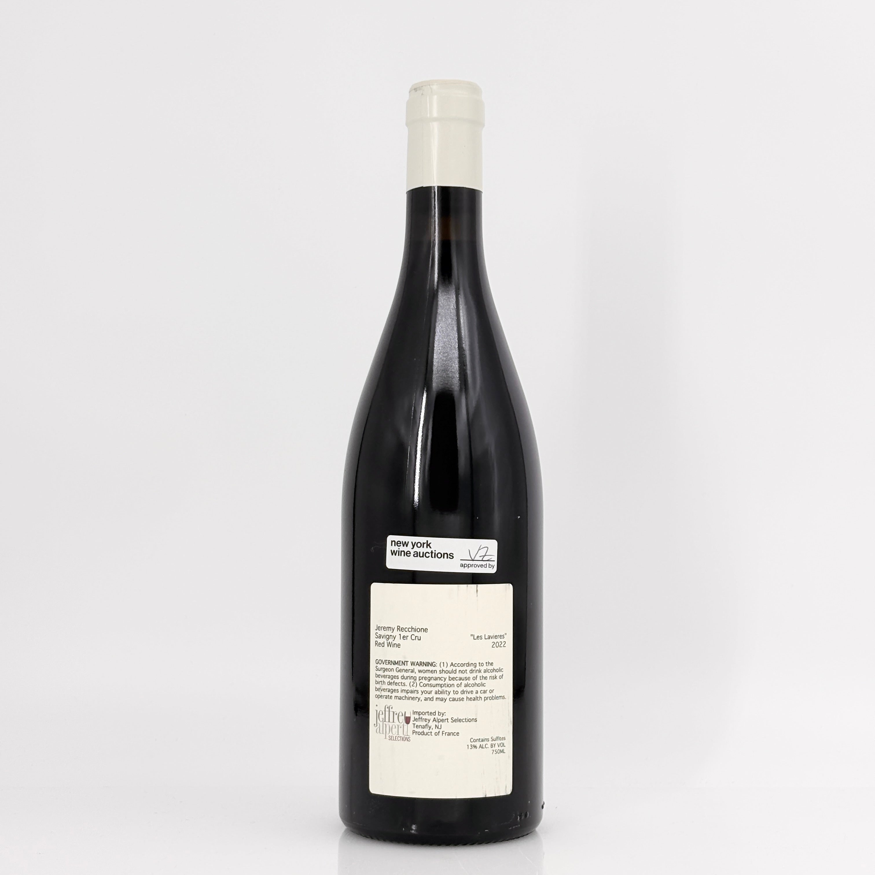 2022 Jérémy Recchione Les Lavieres Savigny-les-Beaune Premier Cru, France