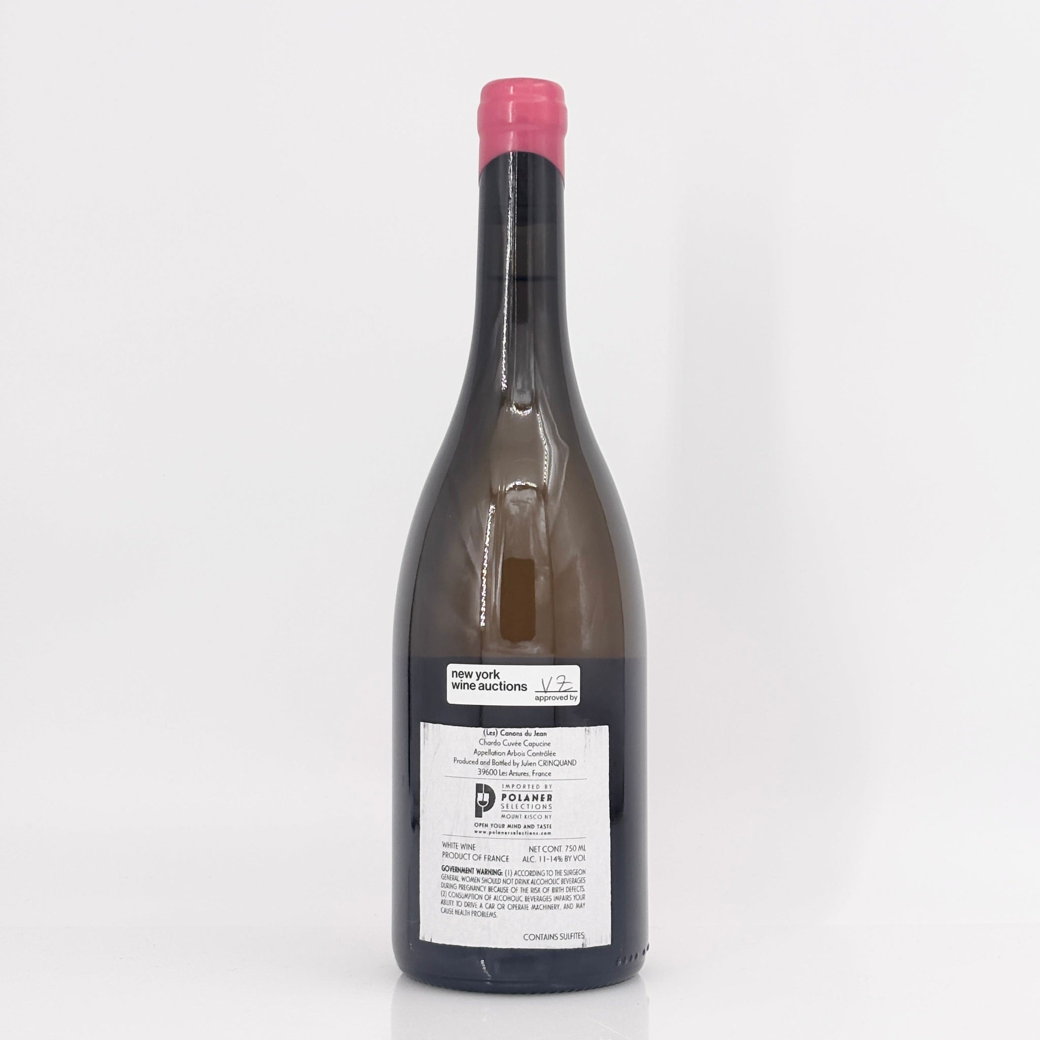 2022 Julien Crinquand 'Les Canons du Jean' Arbois Cuvee Capucine Jura, France