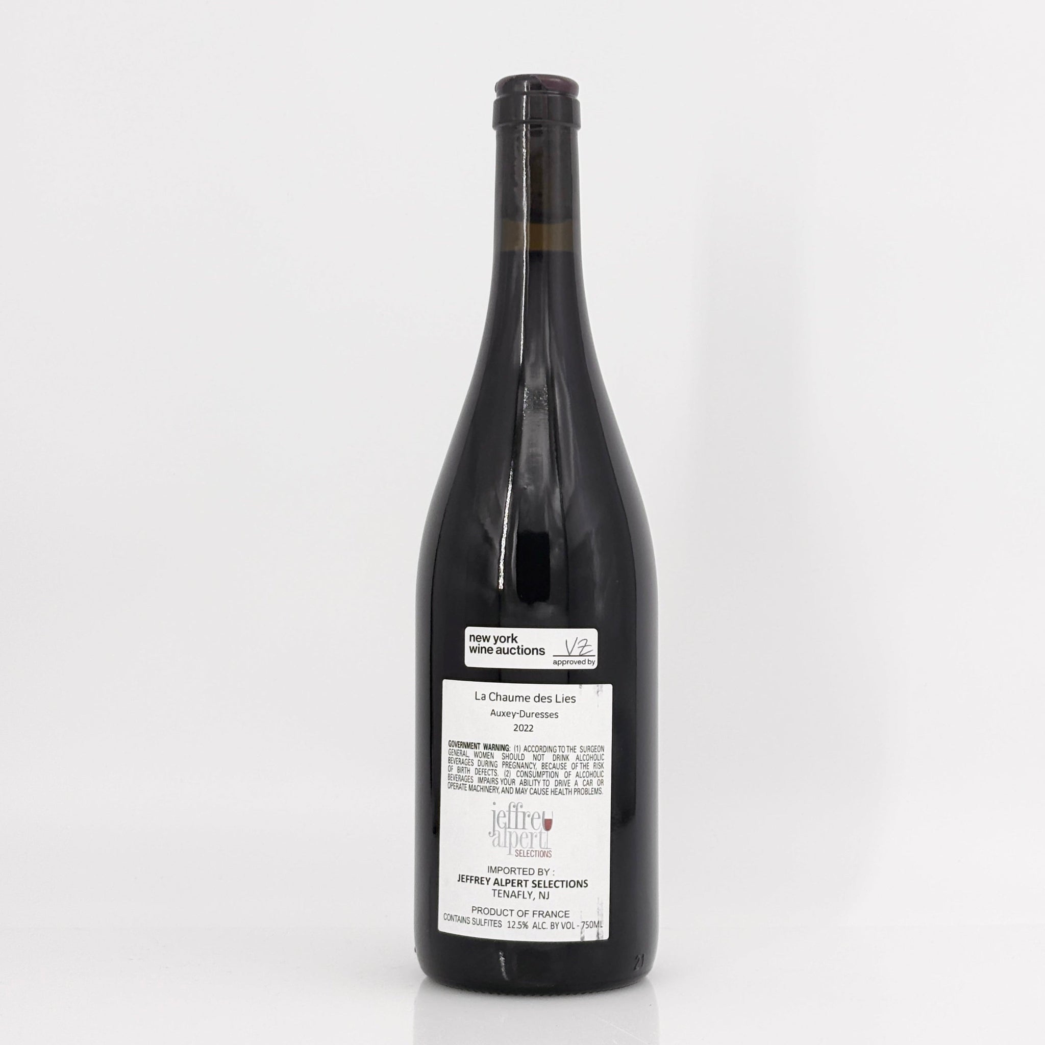 2022 La Chaume des Lies Auxey-Duresses Cote de Beaune, France