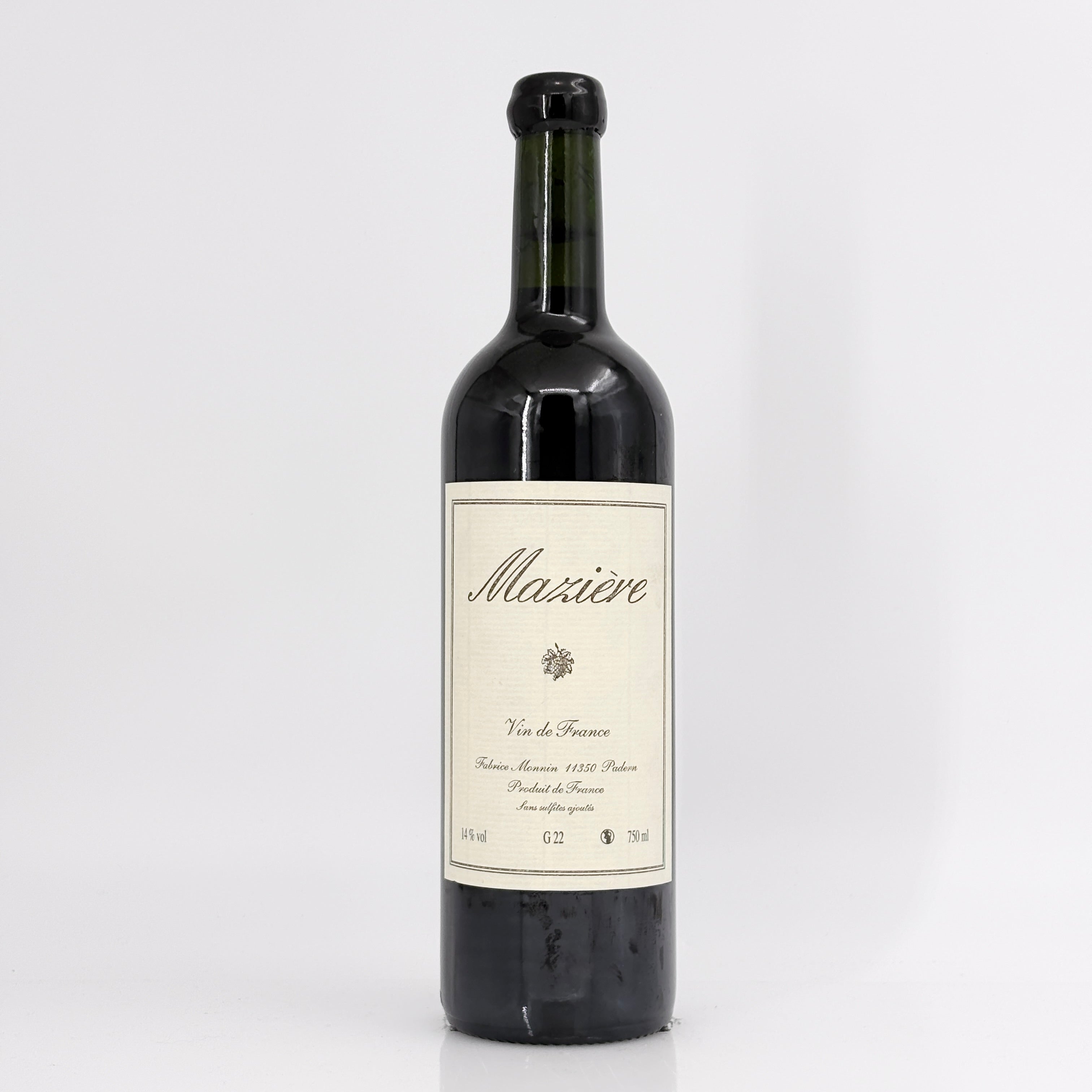 2022 Maziere 'G' Grenache, Vin de France