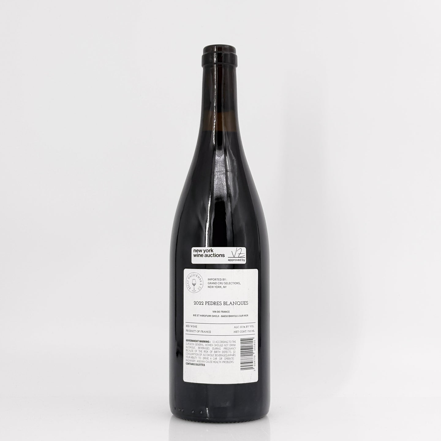 2022 Pedres Blanques Rouge, Vin de France