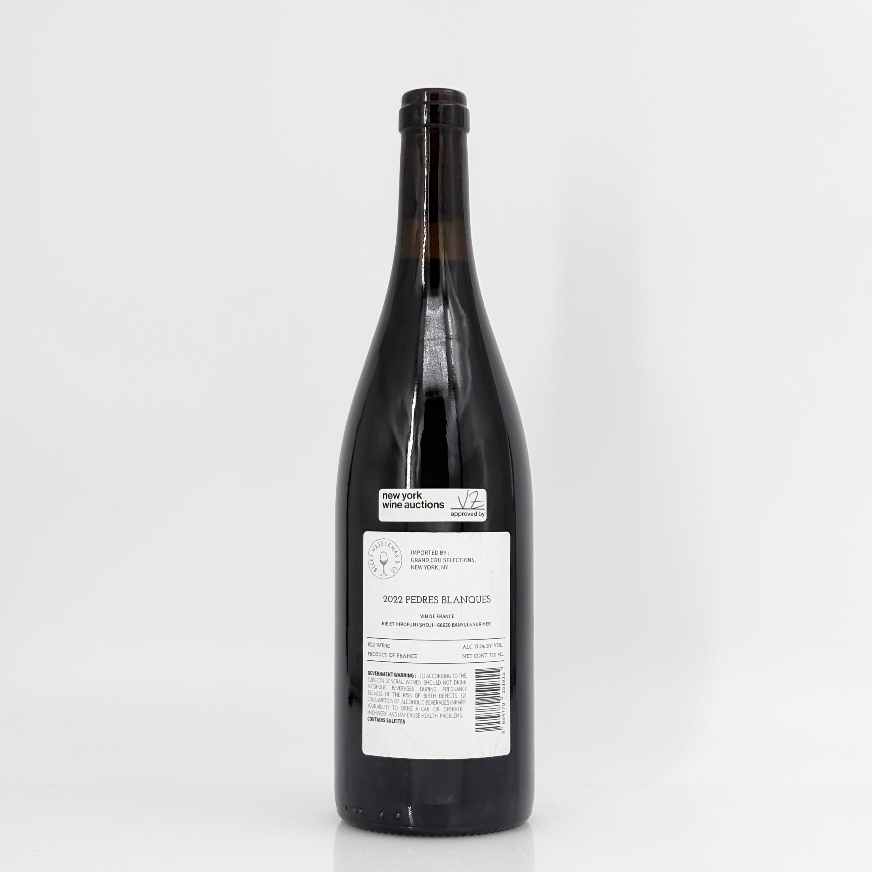 2022 Pedres Blanques Rouge, Vin de France