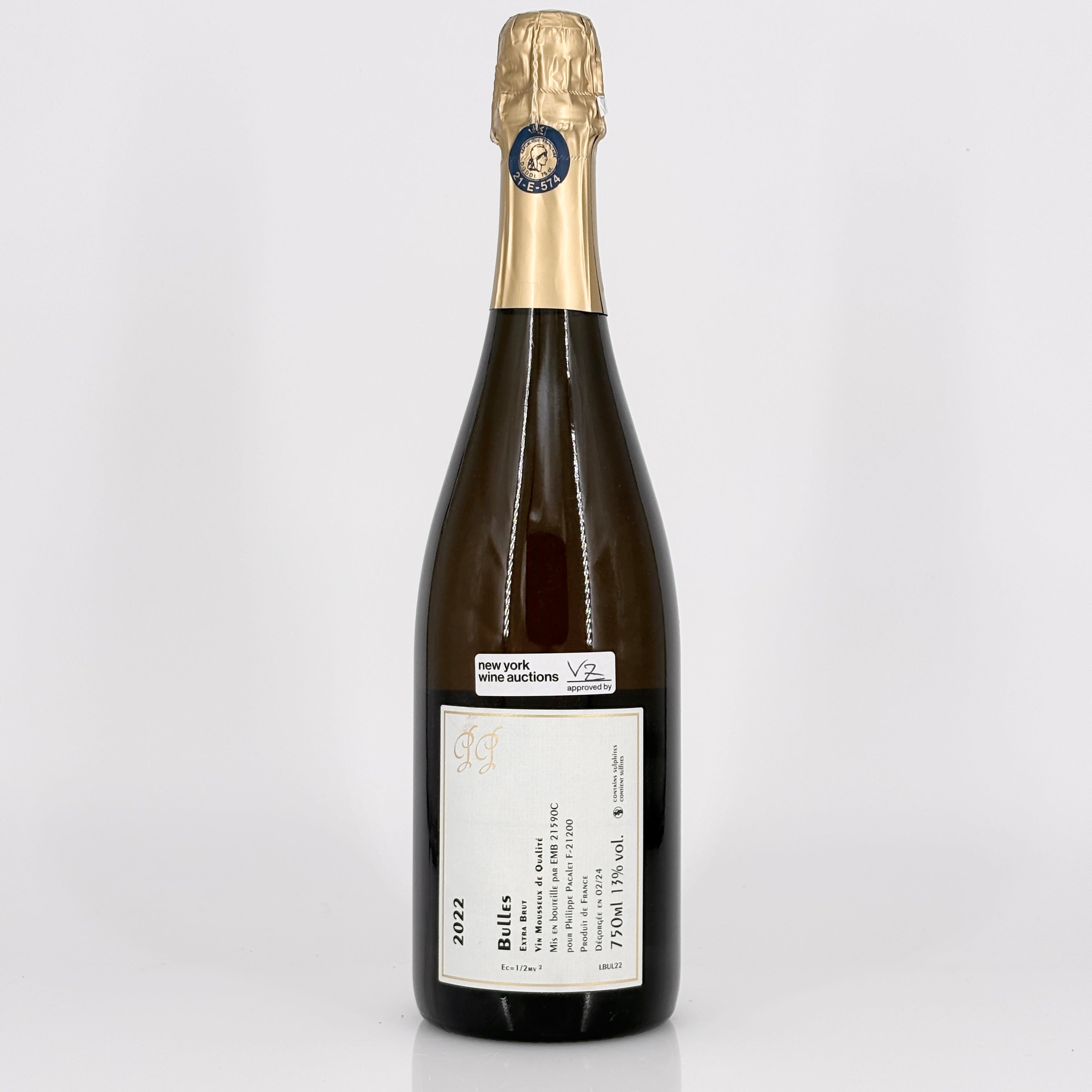 2022 Philippe Pacalet Bulles Extra Brut, Vin de France